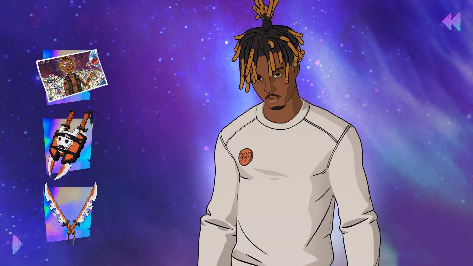 FREE FORTNITE X JUICE WRLD SKIN SET