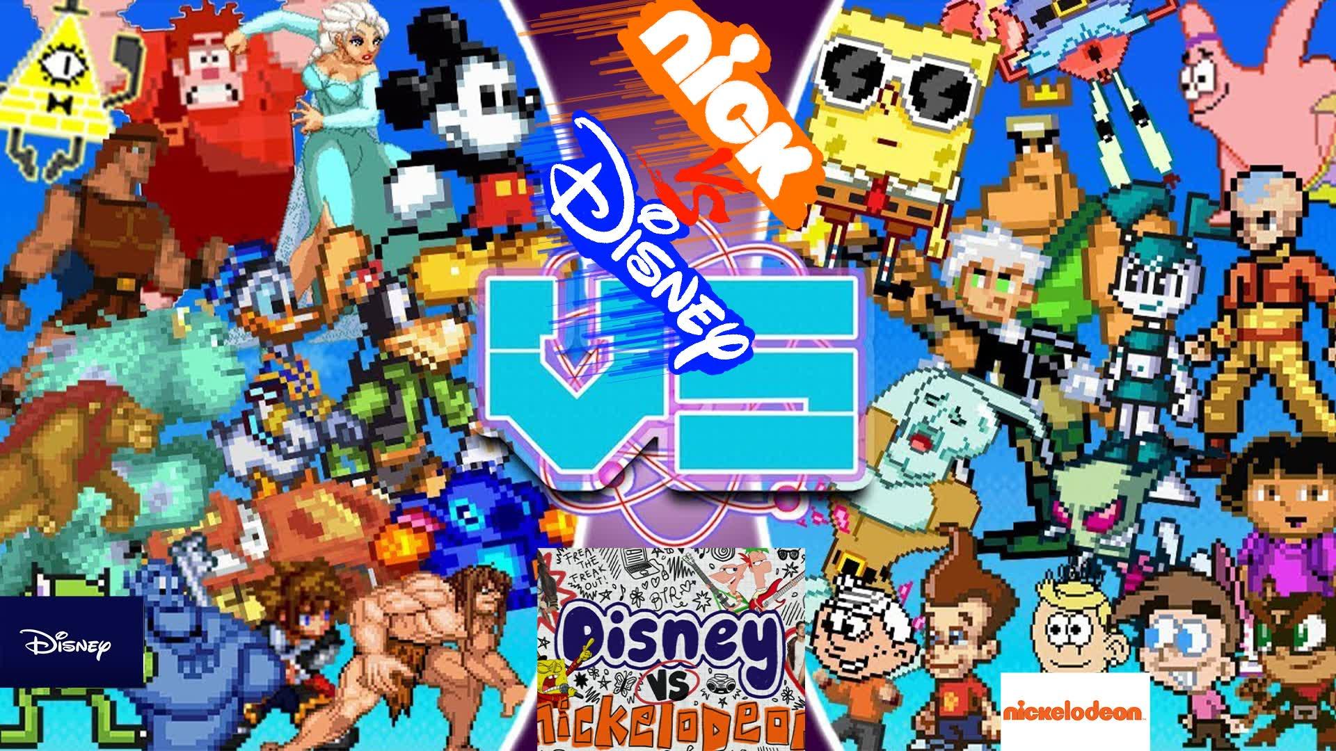 DISNEY vs NICKELODEON 2.0