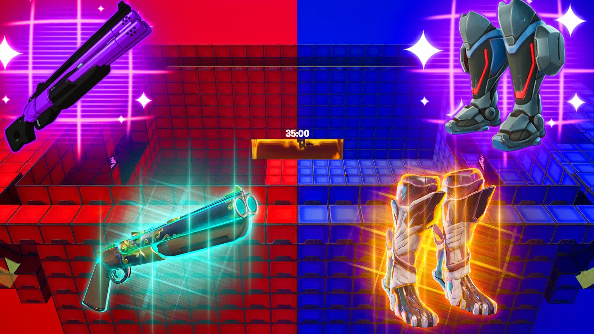 RED VS BLUE🔴RVB-UNC🔵