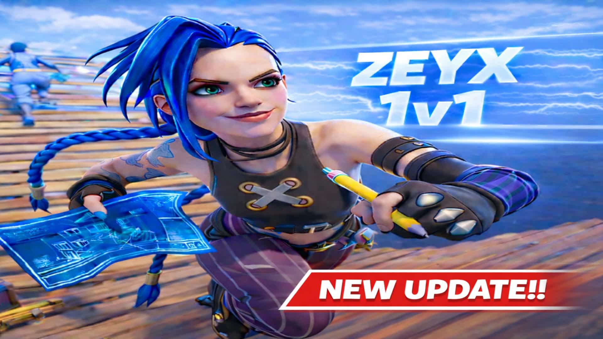ZeyX 1V1 BUILD FIGHT (200 PUMP)