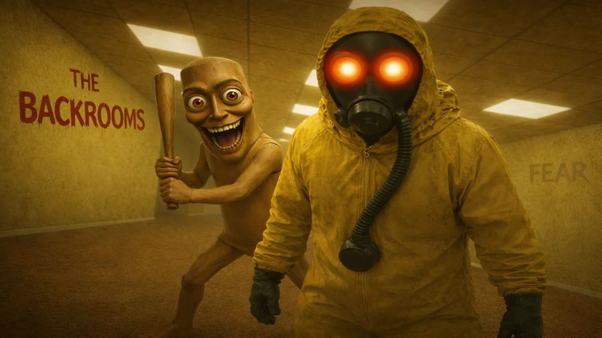 THE BACKROOMS [MONSTERS] ZOMBIES