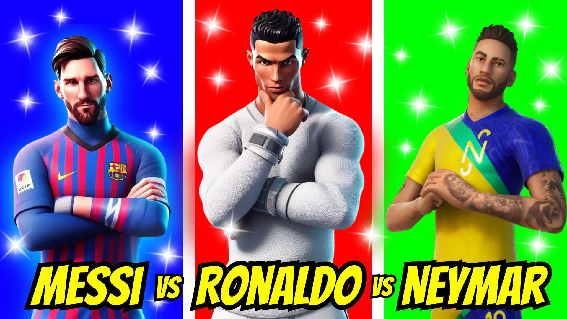 Ronaldo vs Messi vs Neymar