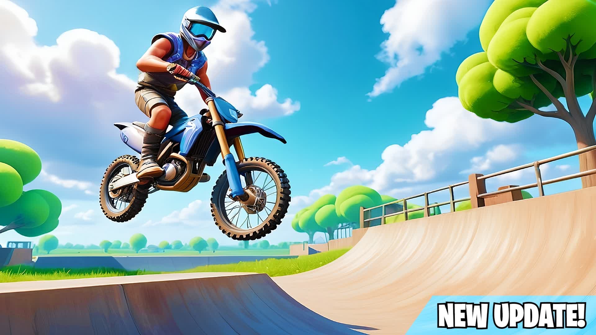 DIRT BIKE MOTO X 🏍️FREESTYLE SKATE PARK