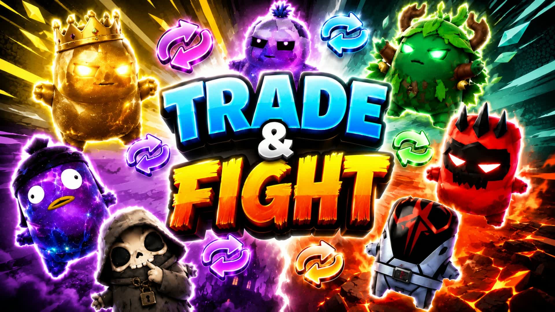 TRADE & FIGHT WITH SPRITES