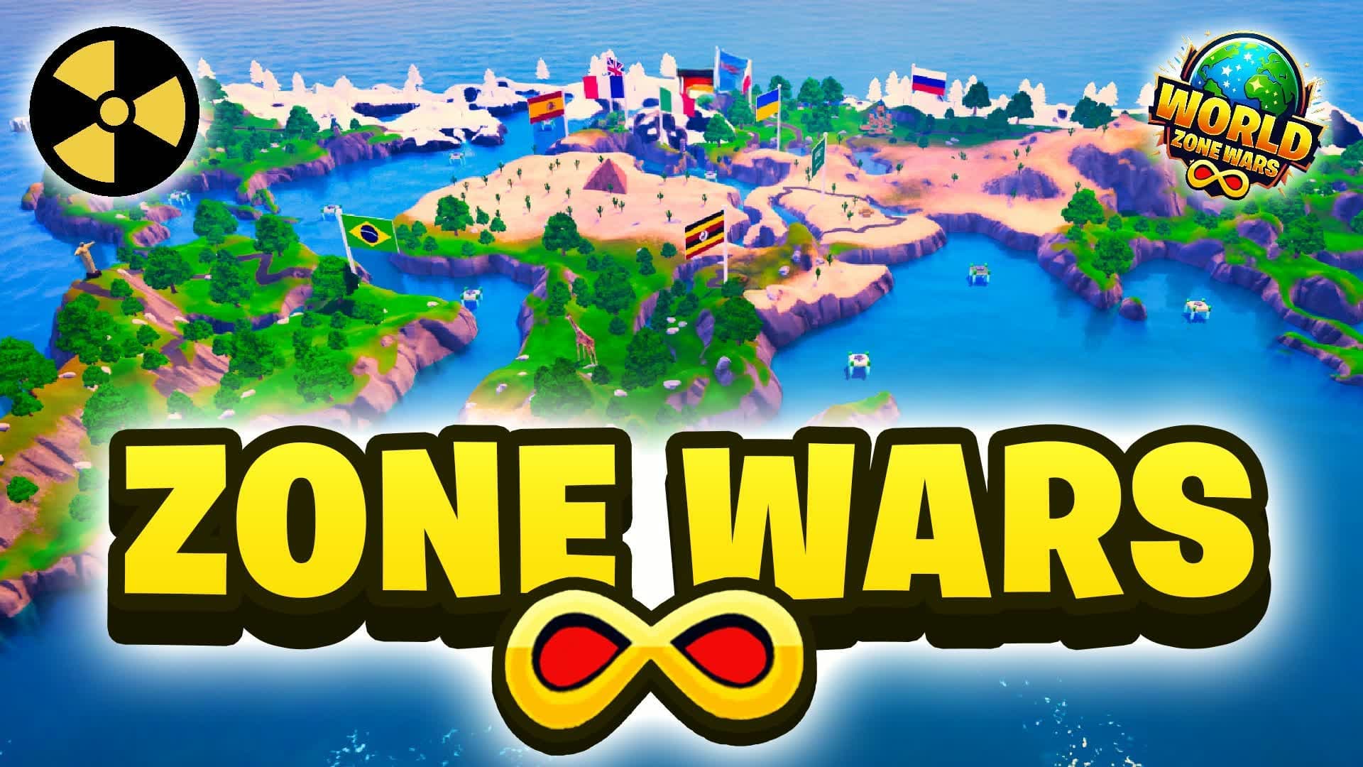 WORLD ZONE WARS 🌎SOLO RANKED ENDGAME