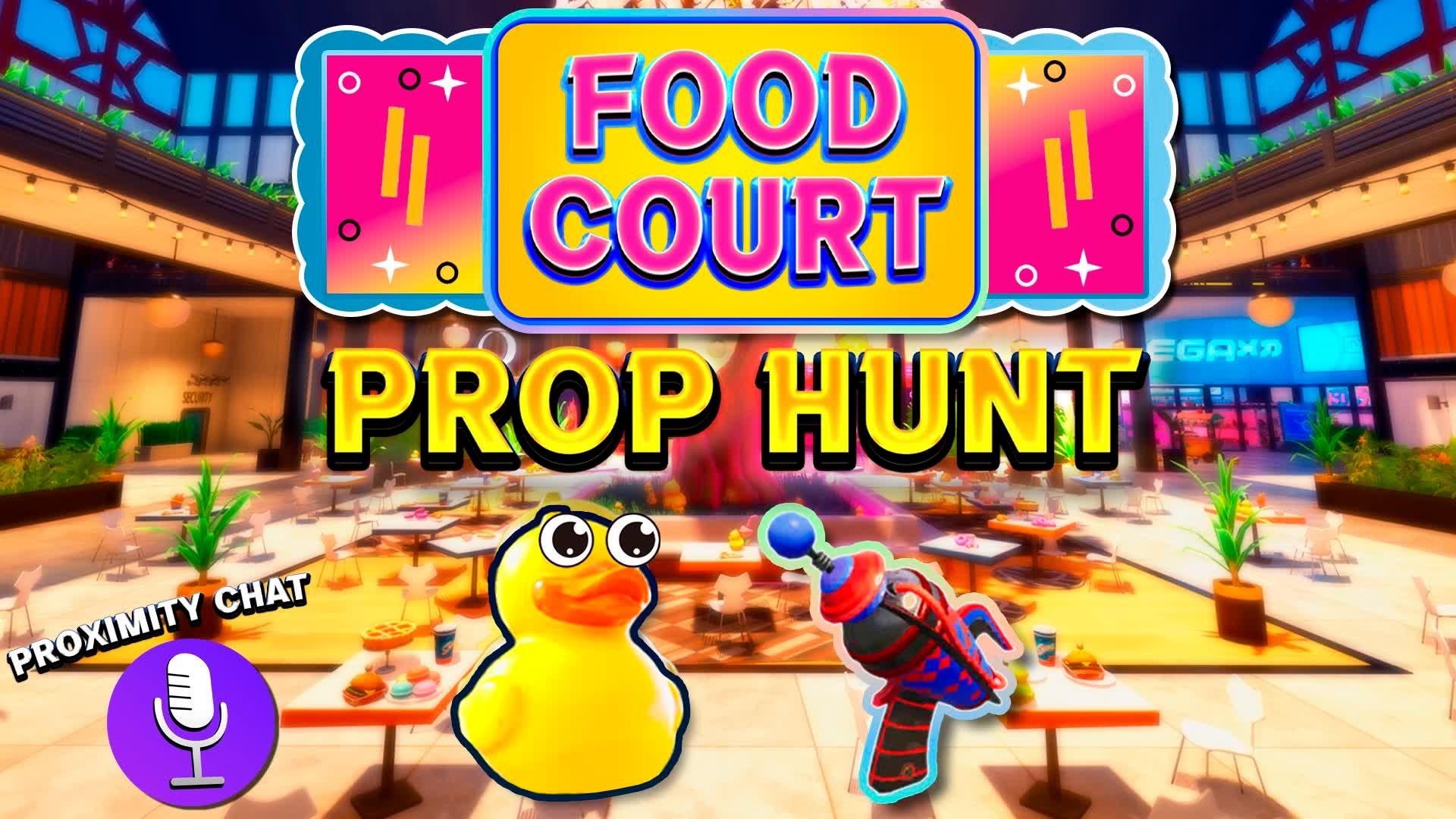 FOOD COURT PROP HUNT 🍔