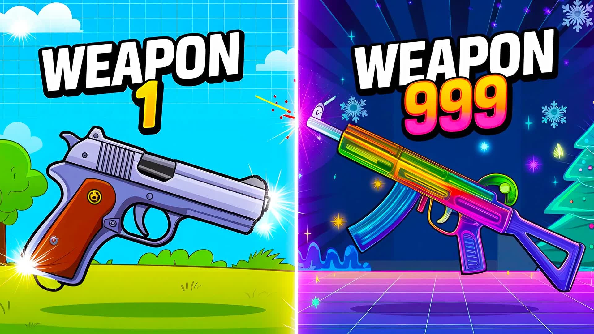 CRAZY GUN GAME 👑 ONE SHOT
