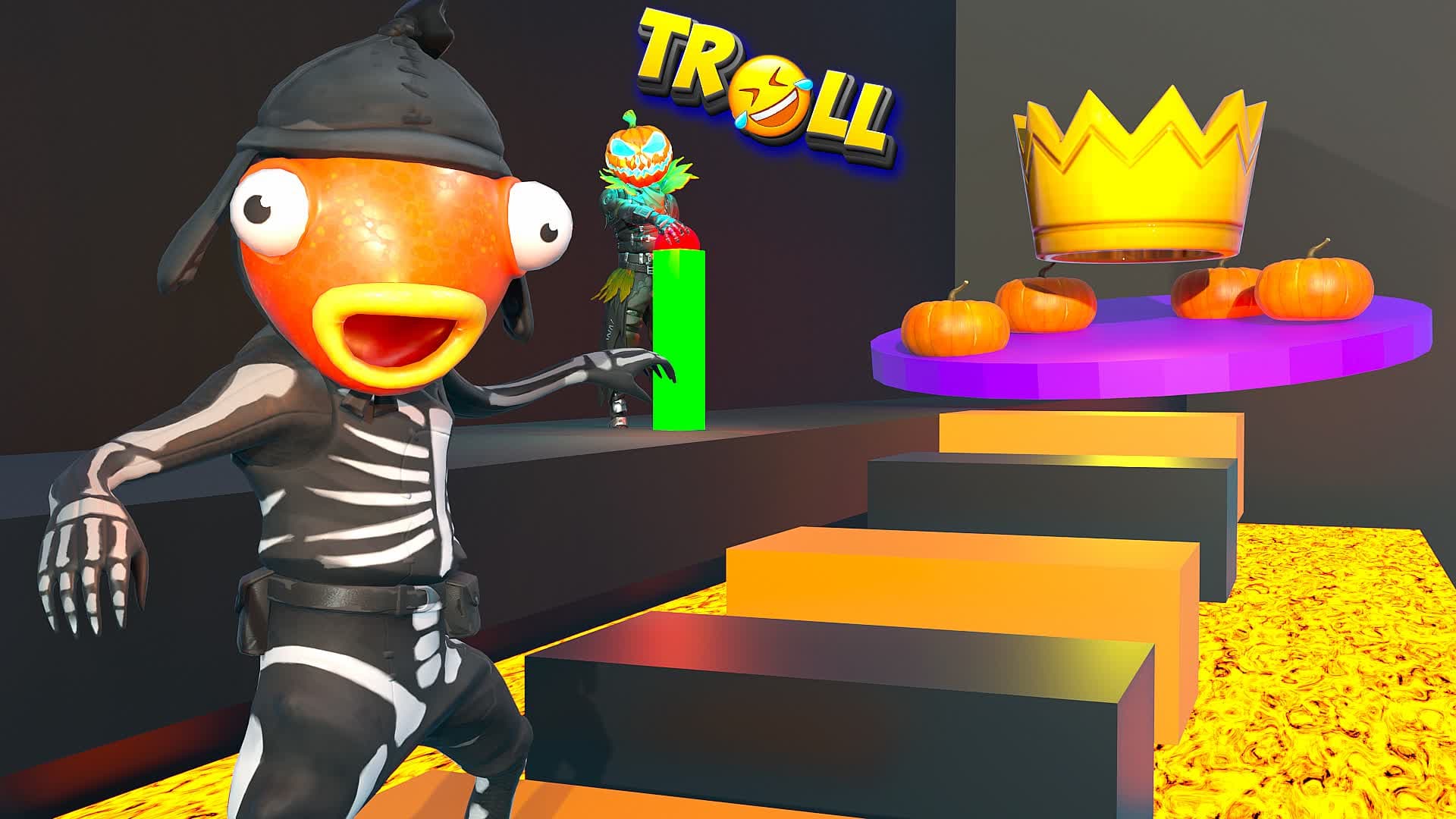 🎃Halloween Troll Deathrun🎃