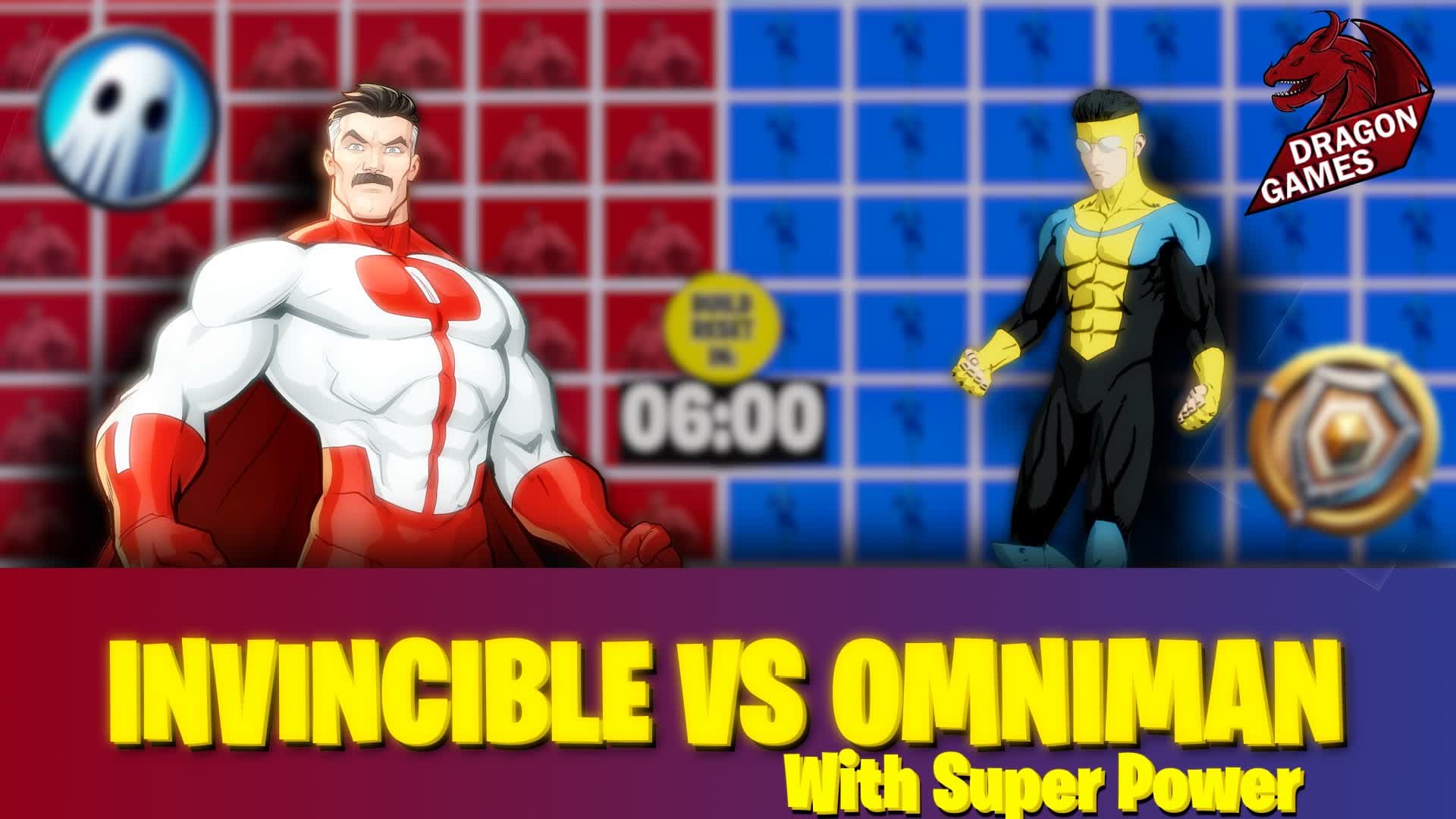 🔵 CRAZY INVINCIBLE VS OMNIMAN🔴