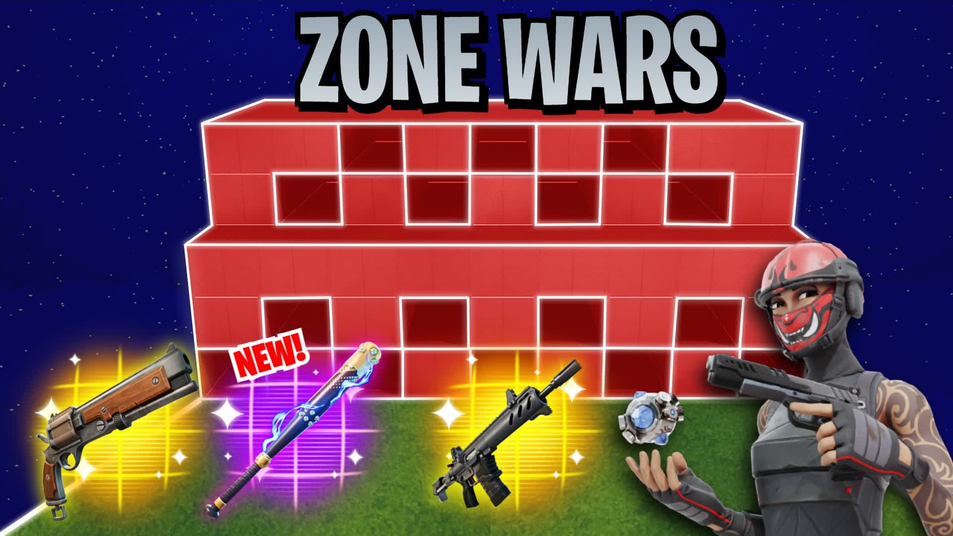 1v1v1 Zone Wars realistics