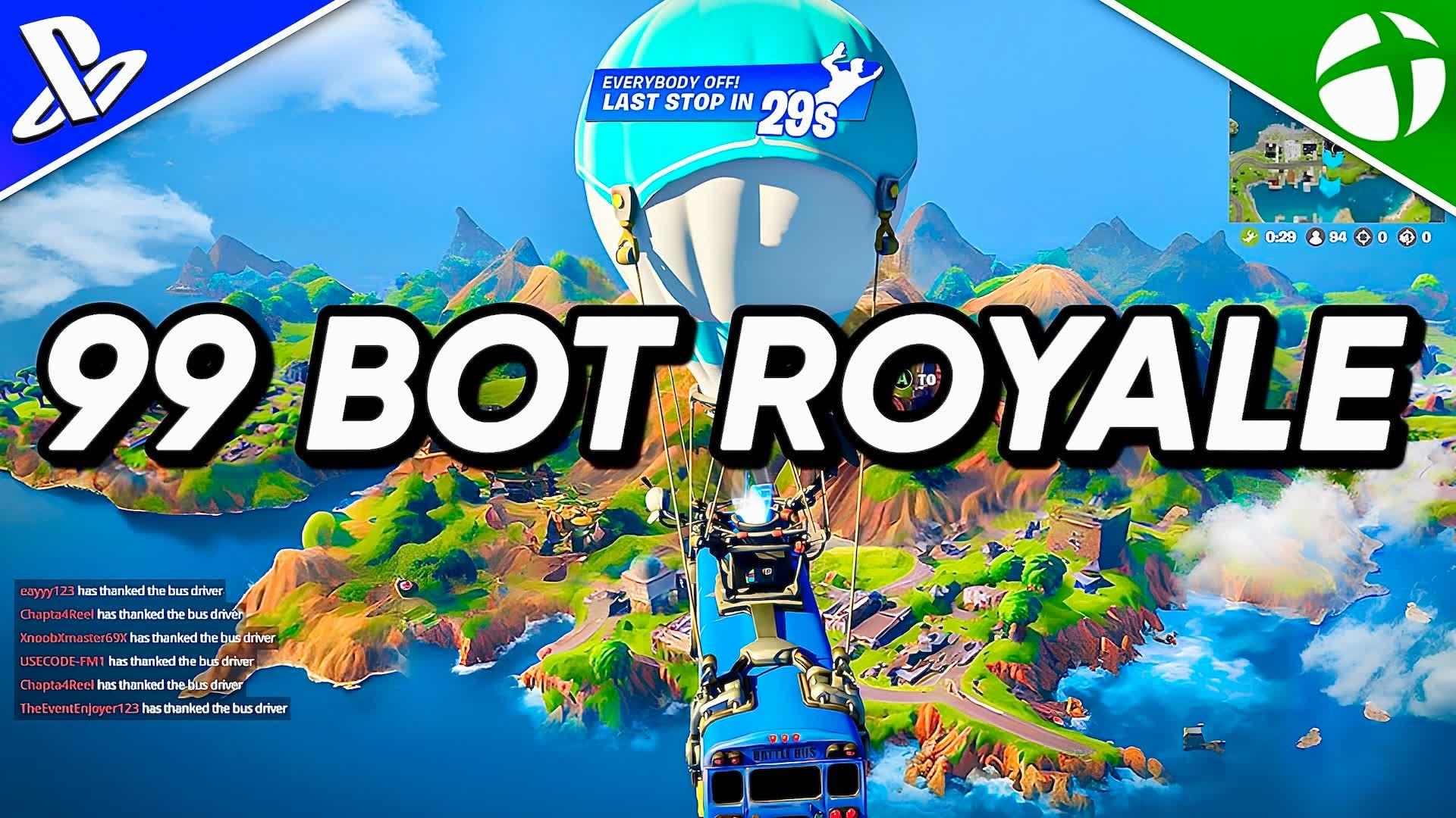 👮‍♀️ 99 BOT LOBBY ROYALE 👮‍♀️