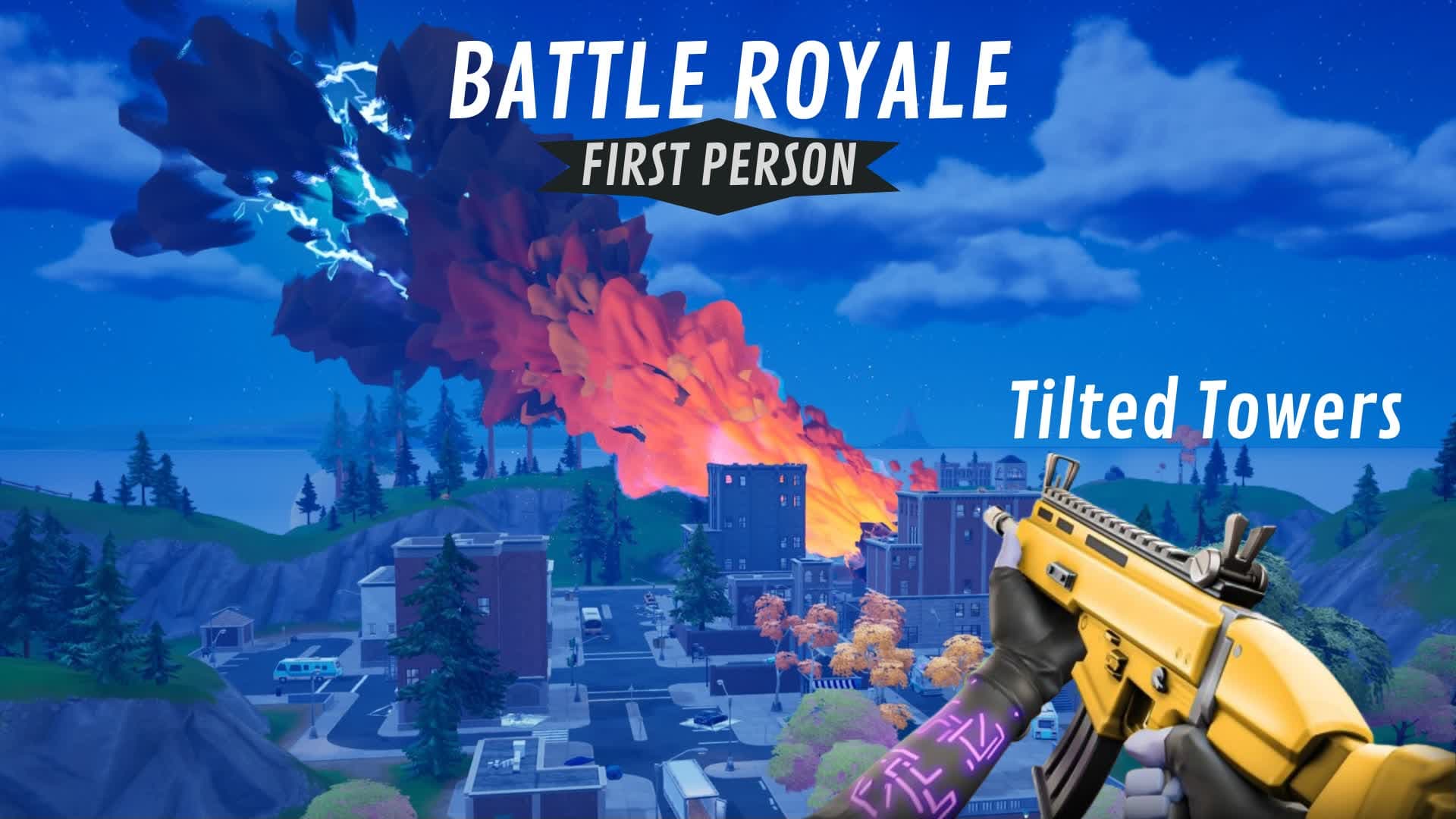Battle Royal Tilted Towers - FPS