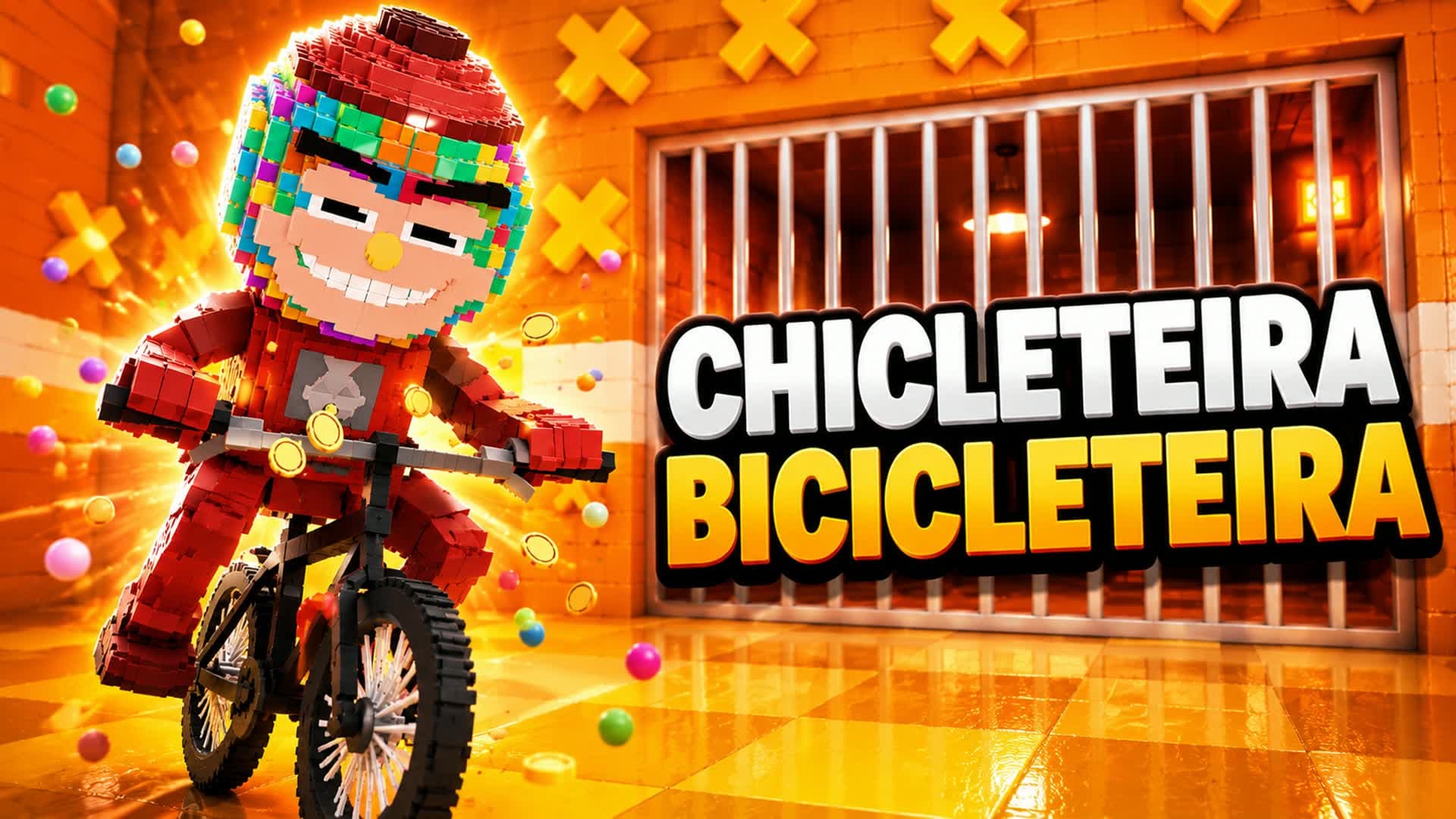 ESCAPE BICICLETERA PRISON [OBBY PARKOUR]