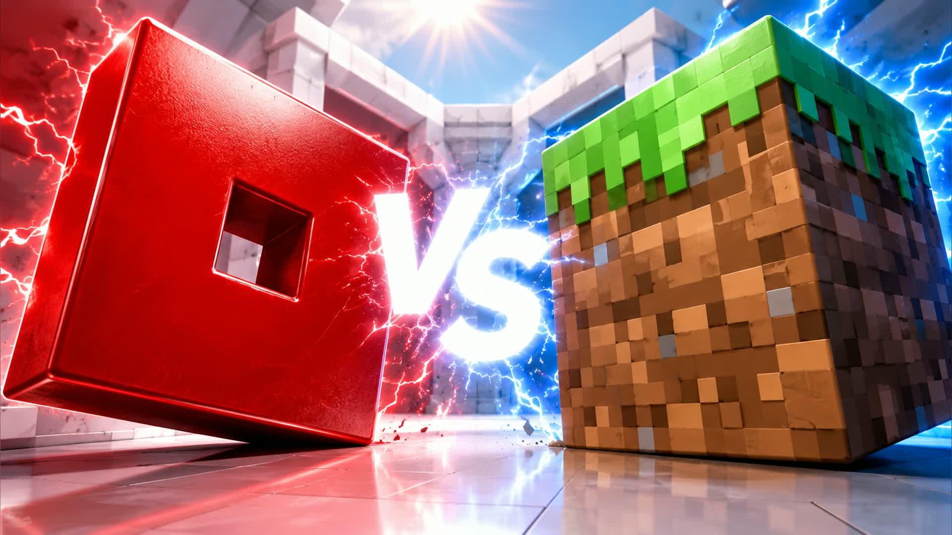 RED VS BLUE BLAST FRAME 🔴🔵