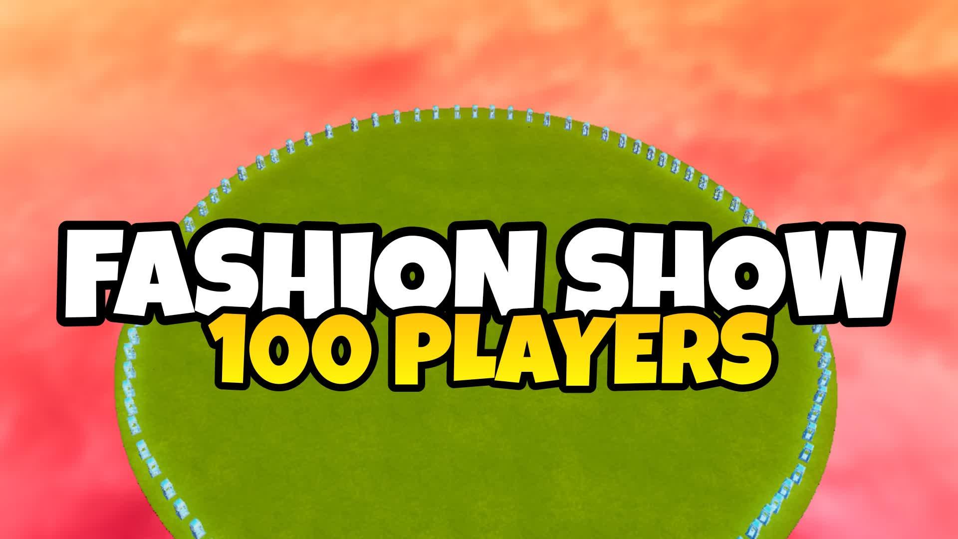 👑 100 PLAYERS ⭕ CIRCLE FASHION SHOW 👑