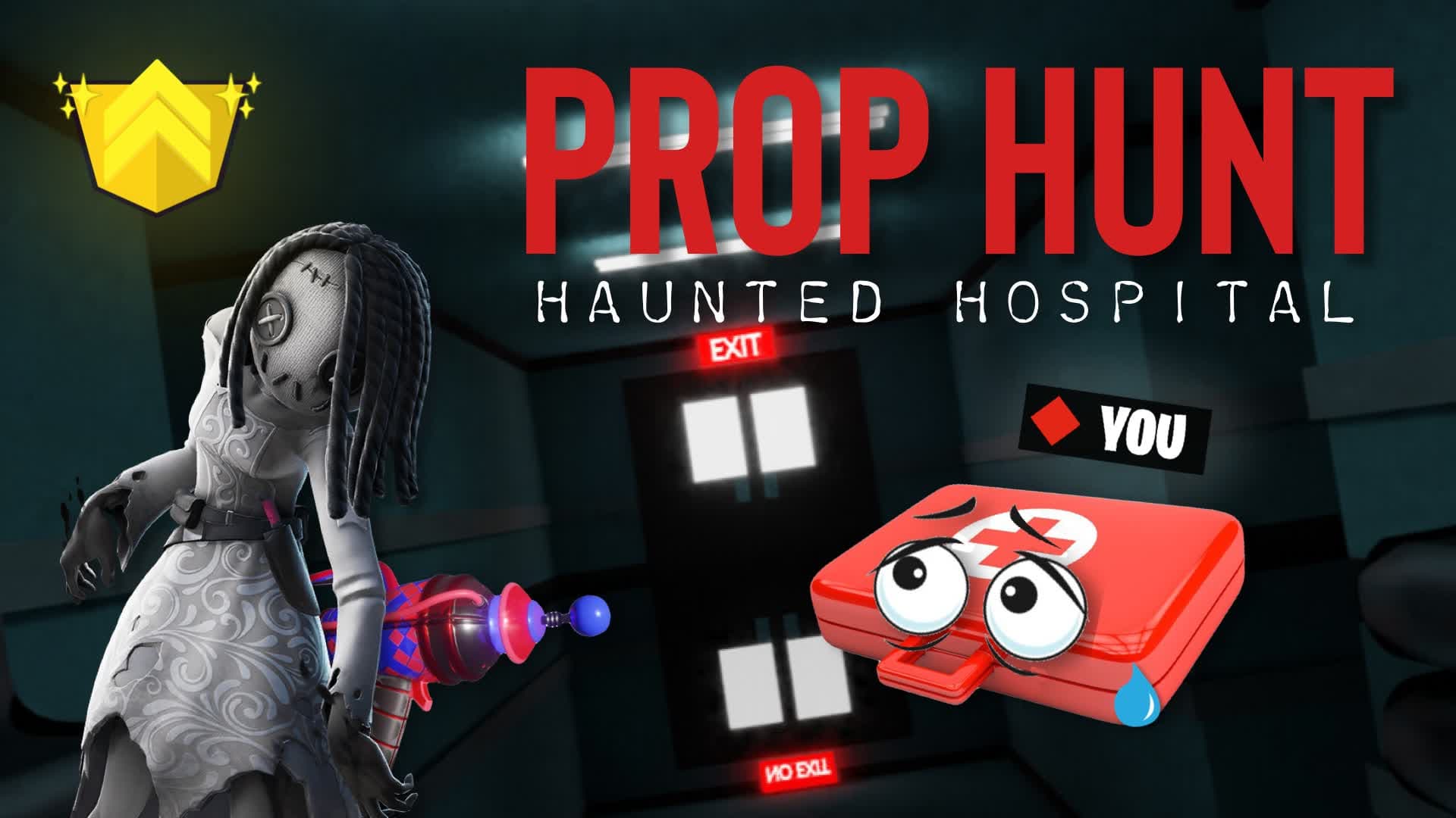 🏥 Haunted Hospital PROP HUNT 🏥