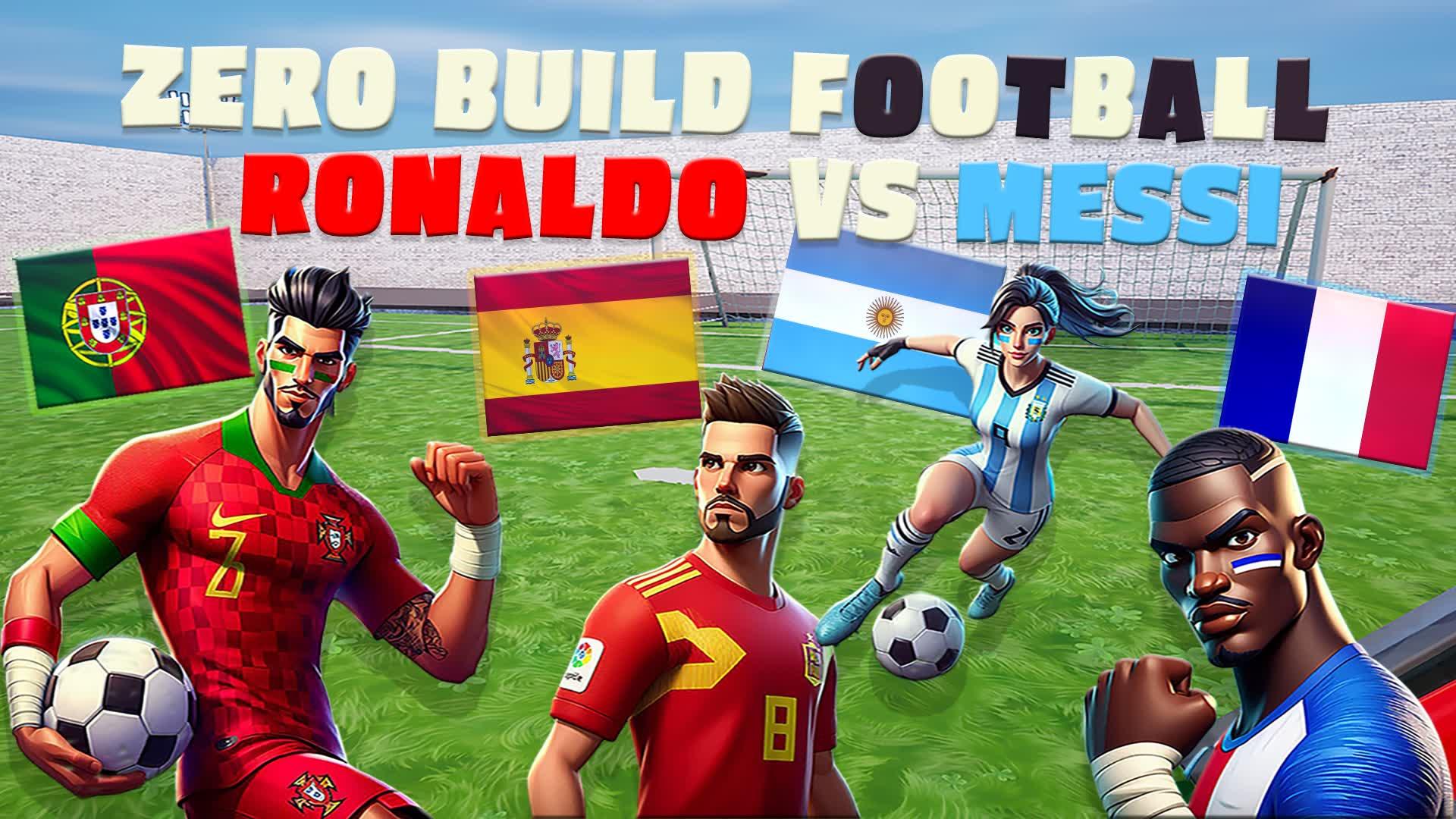 Zero Build Football Ronaldo vs Messi