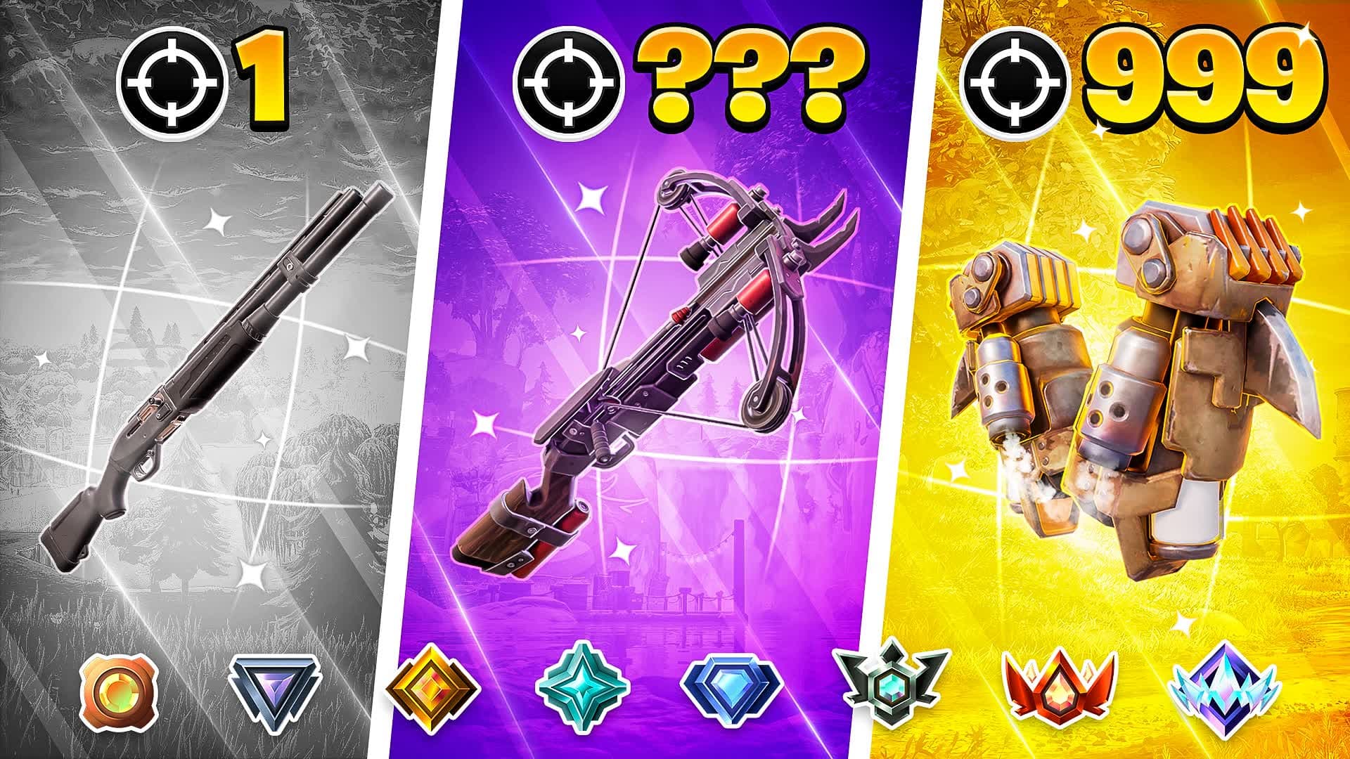 🏆RANKED GUN GAME🎯ONE SHOT🎯