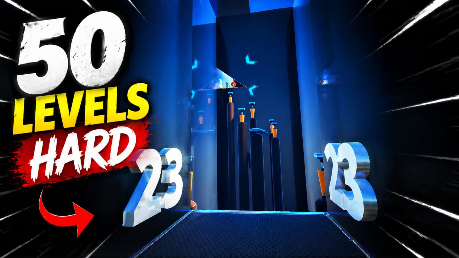 Hard Deathrun - 50 levels