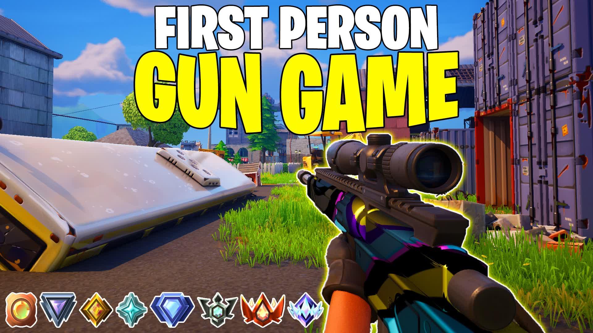 FIRST PERSON - GUN GAME - ONE SHOT