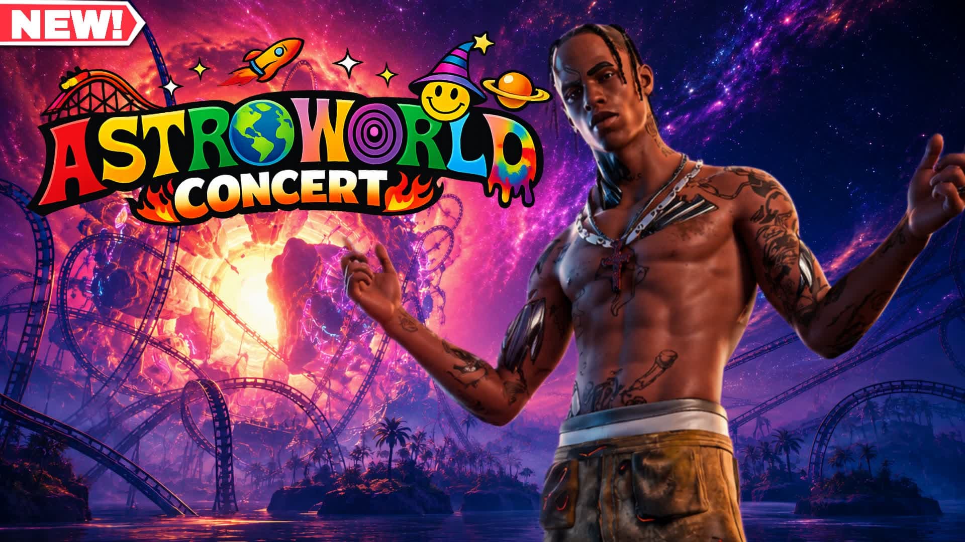 TRAVIS SCOTT ASTROWORLD CONCERT 🎤
