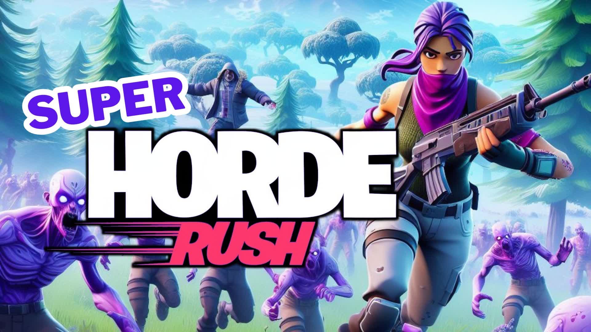 SUPER HORDE RUSH 🧟 [ROGUELIKE]