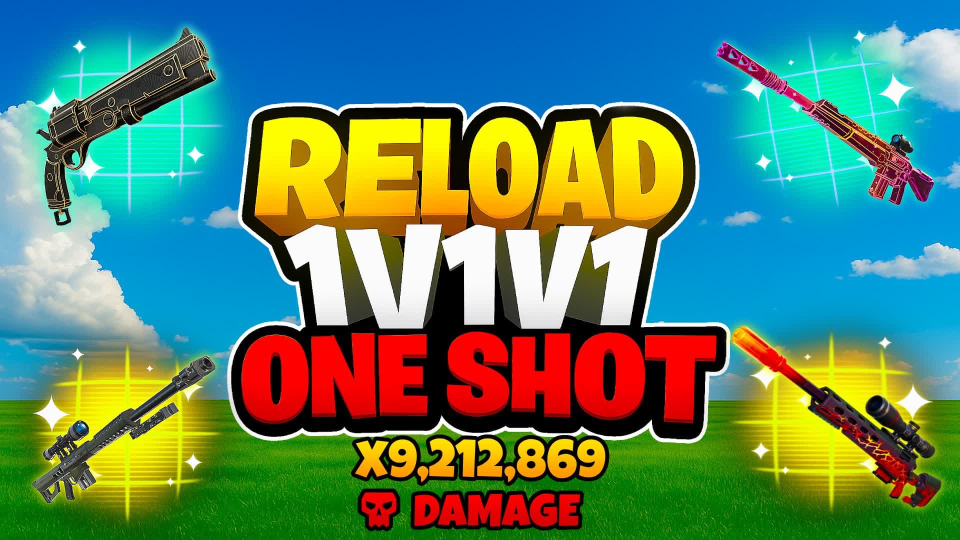 1V1V1 RELOAD ONE SHOT RANKED