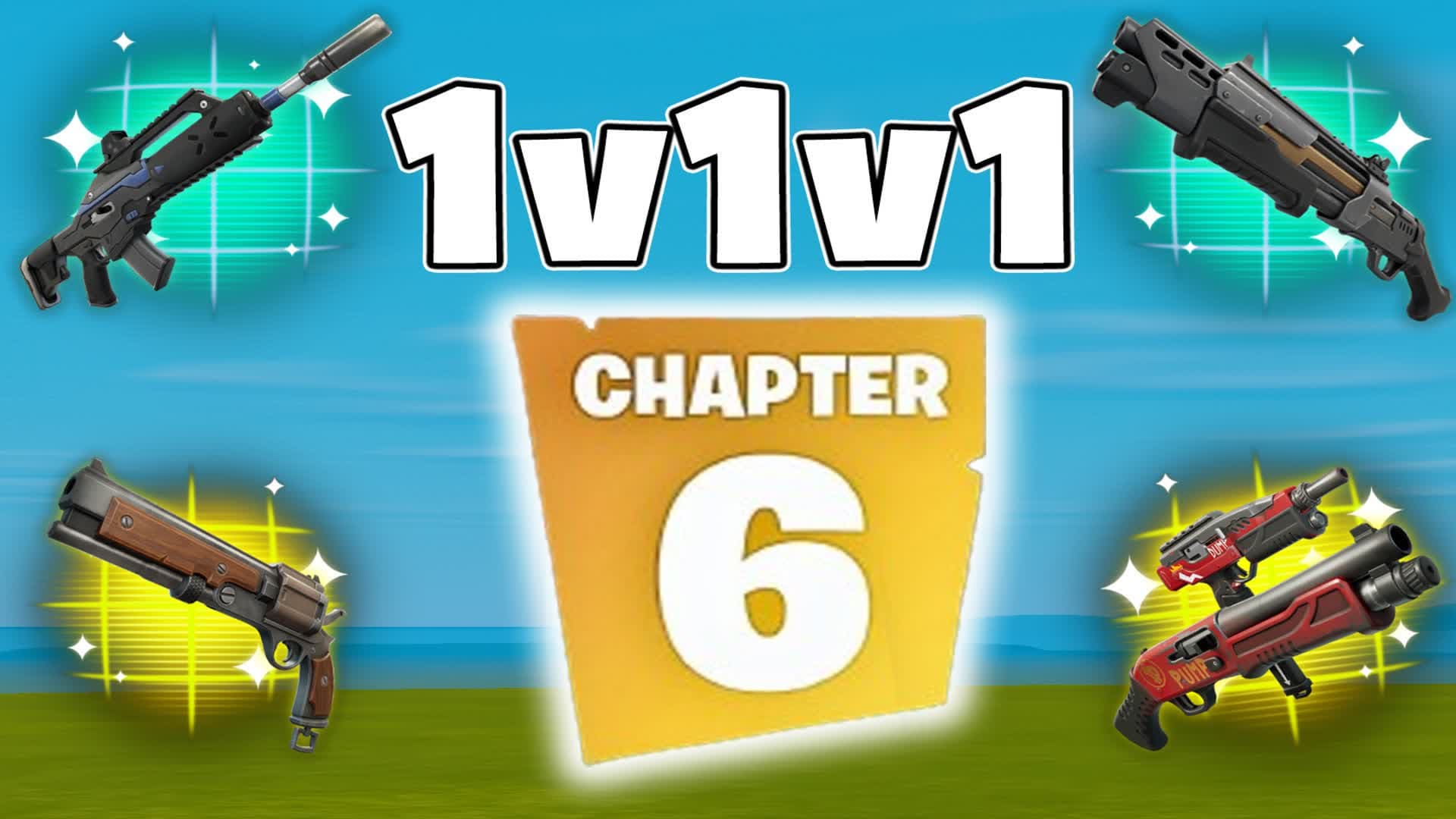 1V1V1 CHAPTER 6 PVP 1V2 2V1 1V1V1 HERO