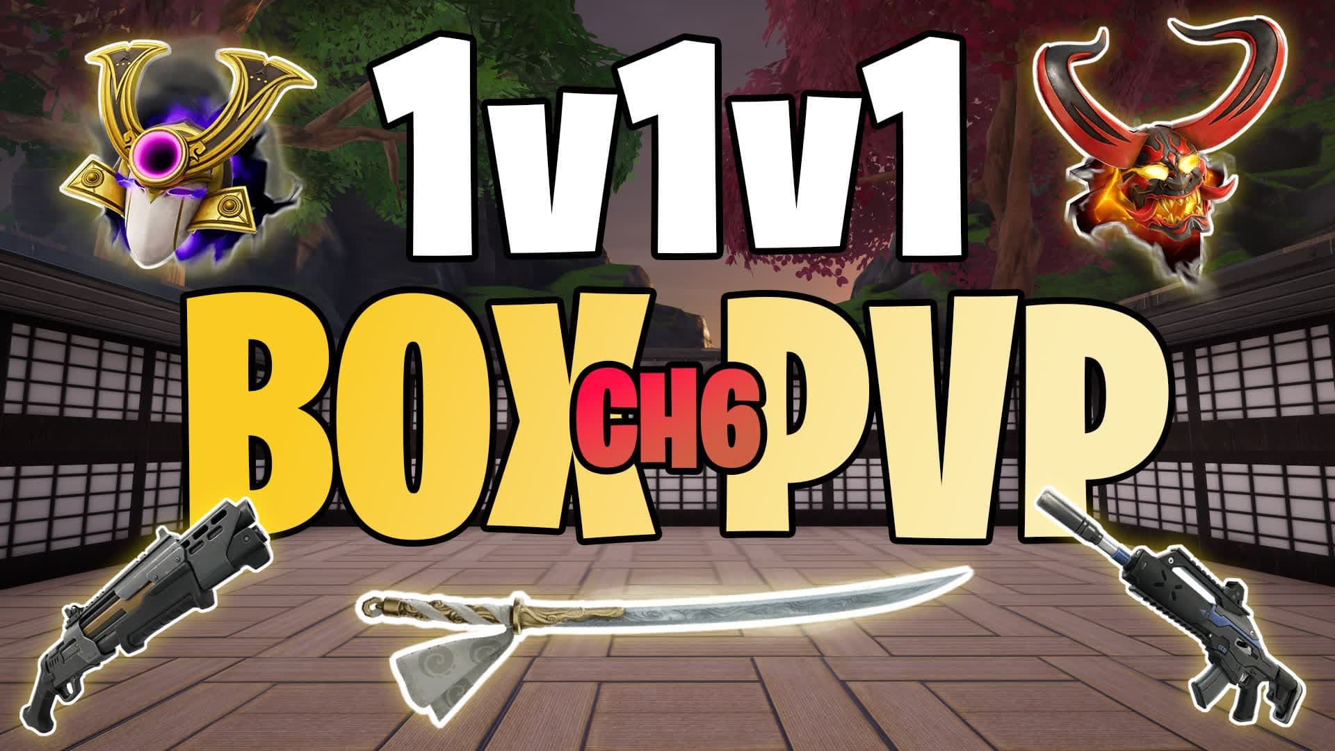 1v1v1 Box Fight PvP Realistics FFA CH6