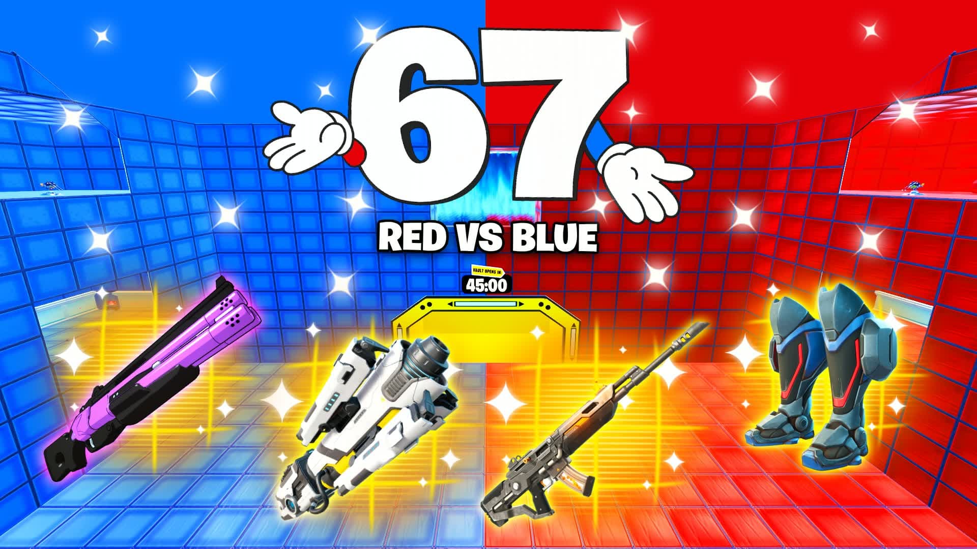 67 RED VS BLUE 🔴🔵 [RVB GOATED]
