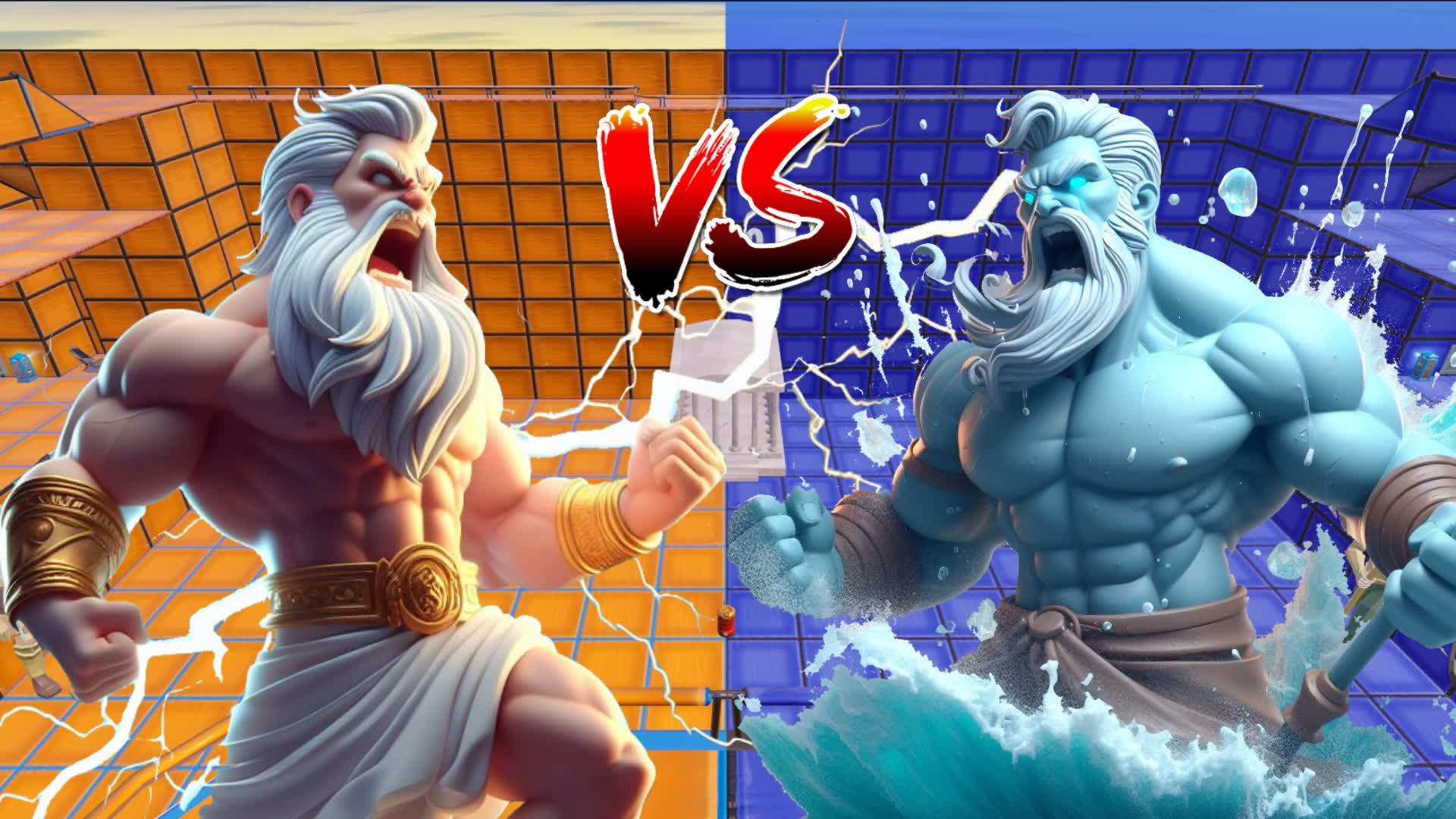 ZEUS VS POSEIDON🌩️🌊