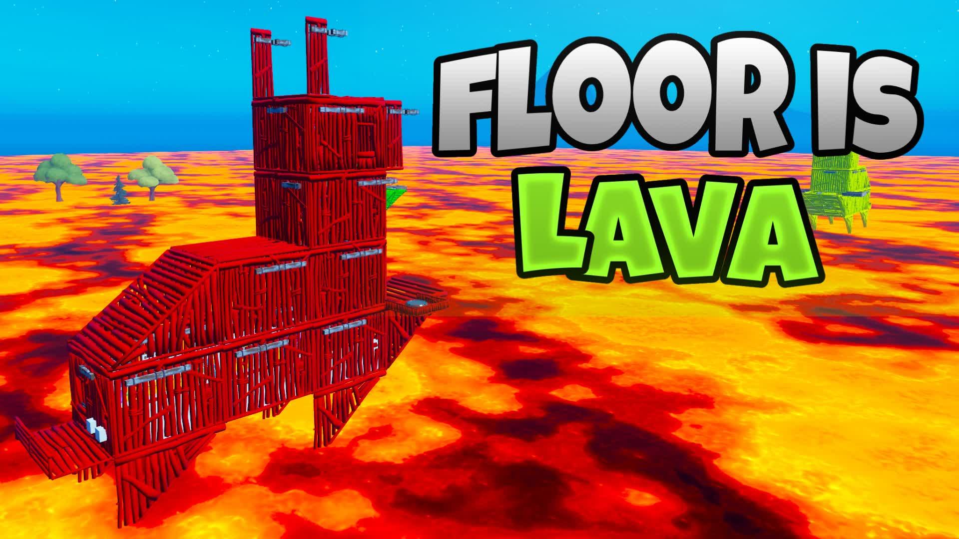 FLOOR IS LAVA ZONE WARS