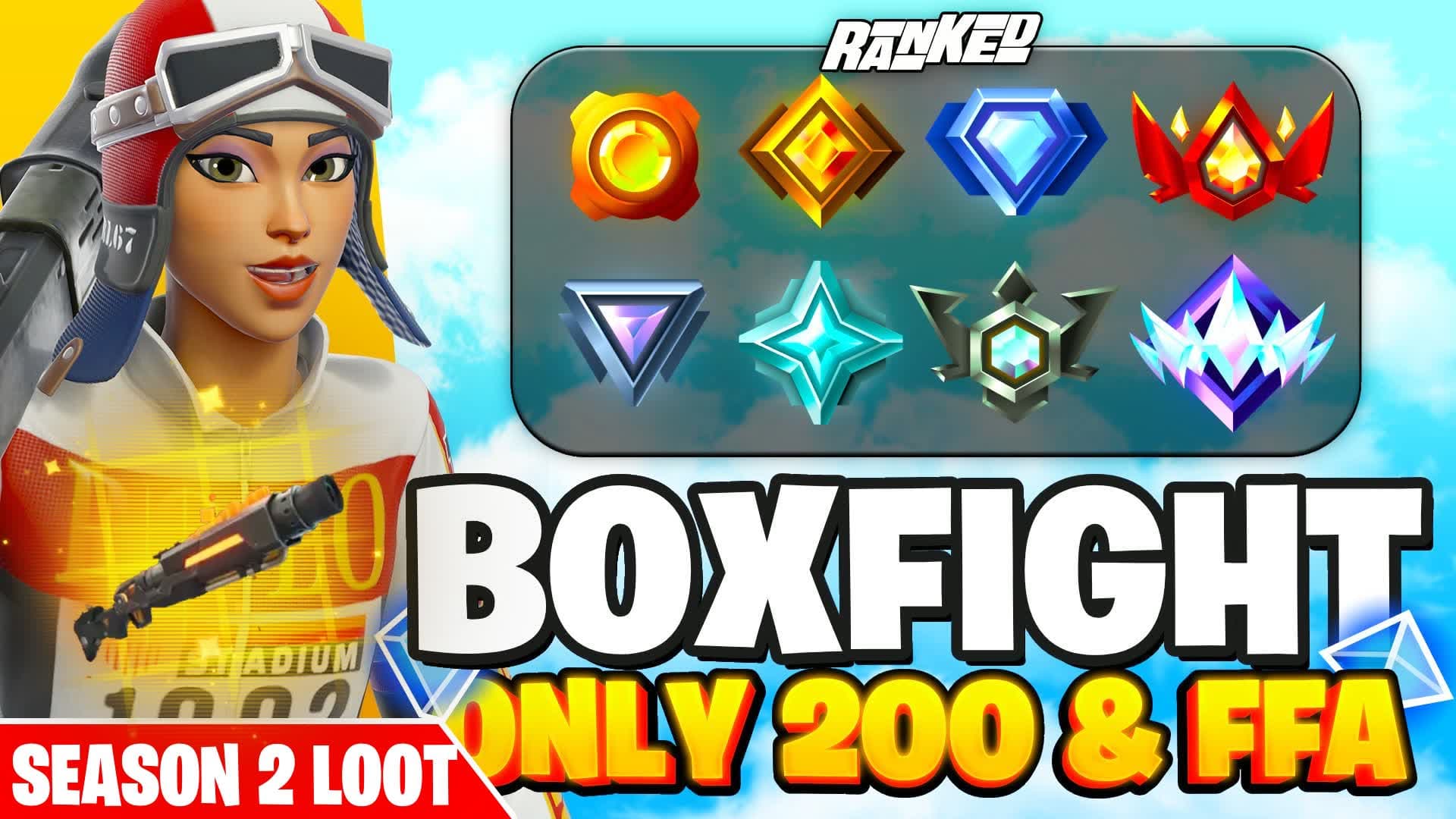 BOX FIGHT 🎯ONLY 200 & FFA