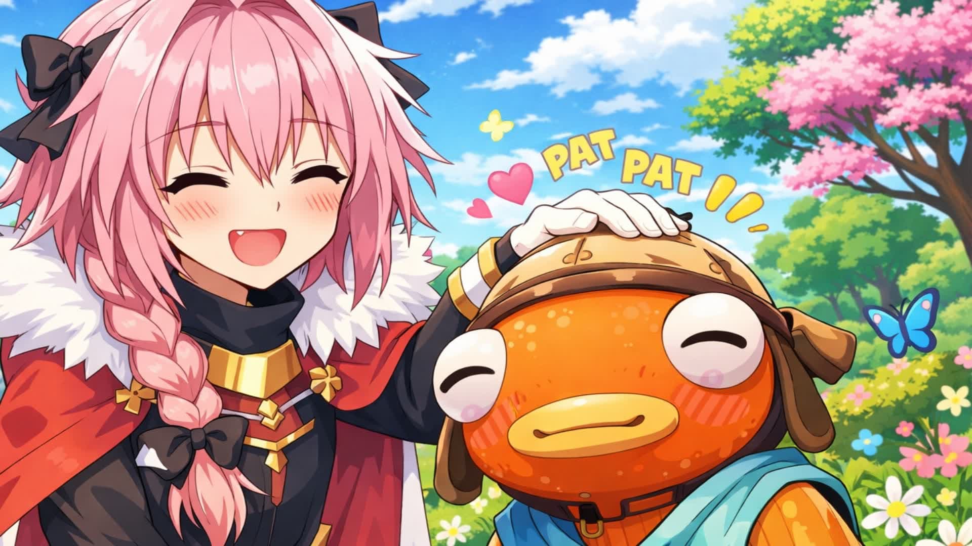 Get headpats from a Femboy!