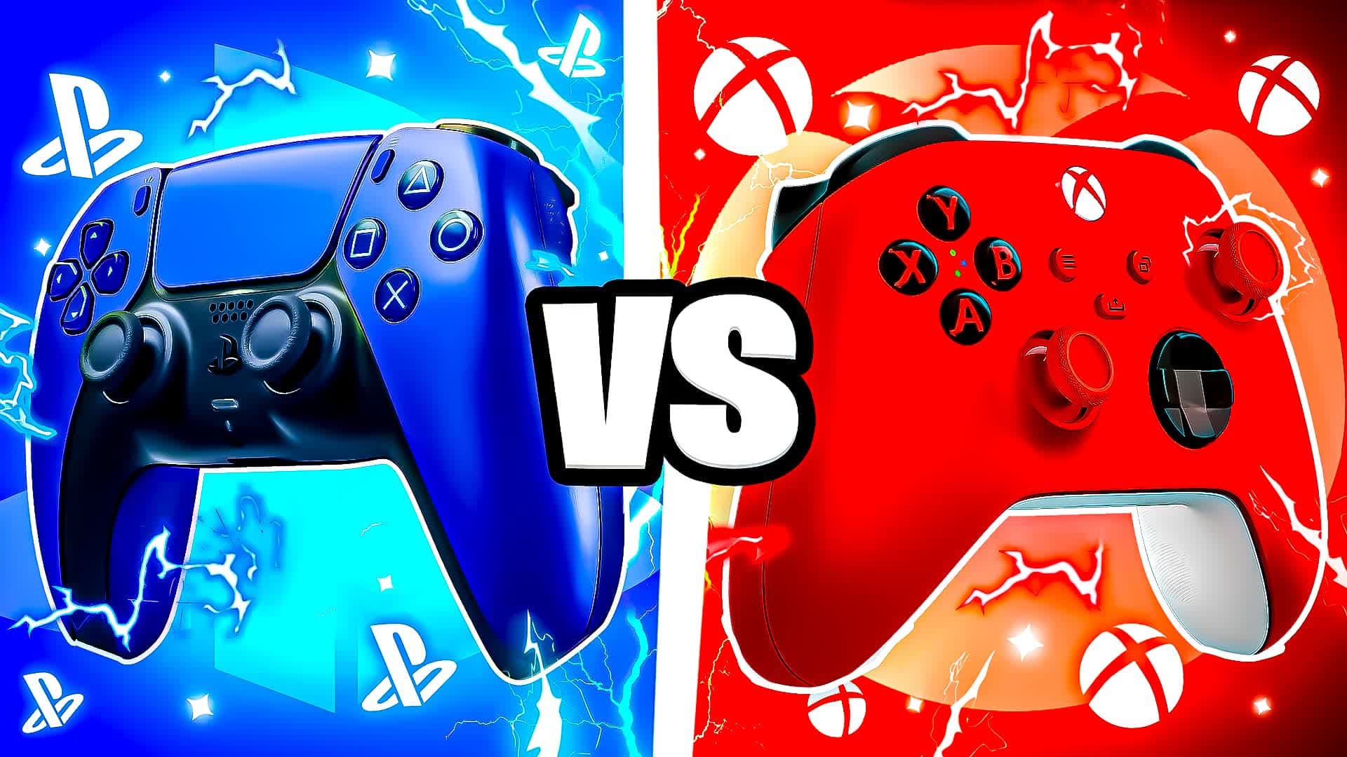 PS5 VS XBOX 🏆 RED VS BLUE 🔴🔵