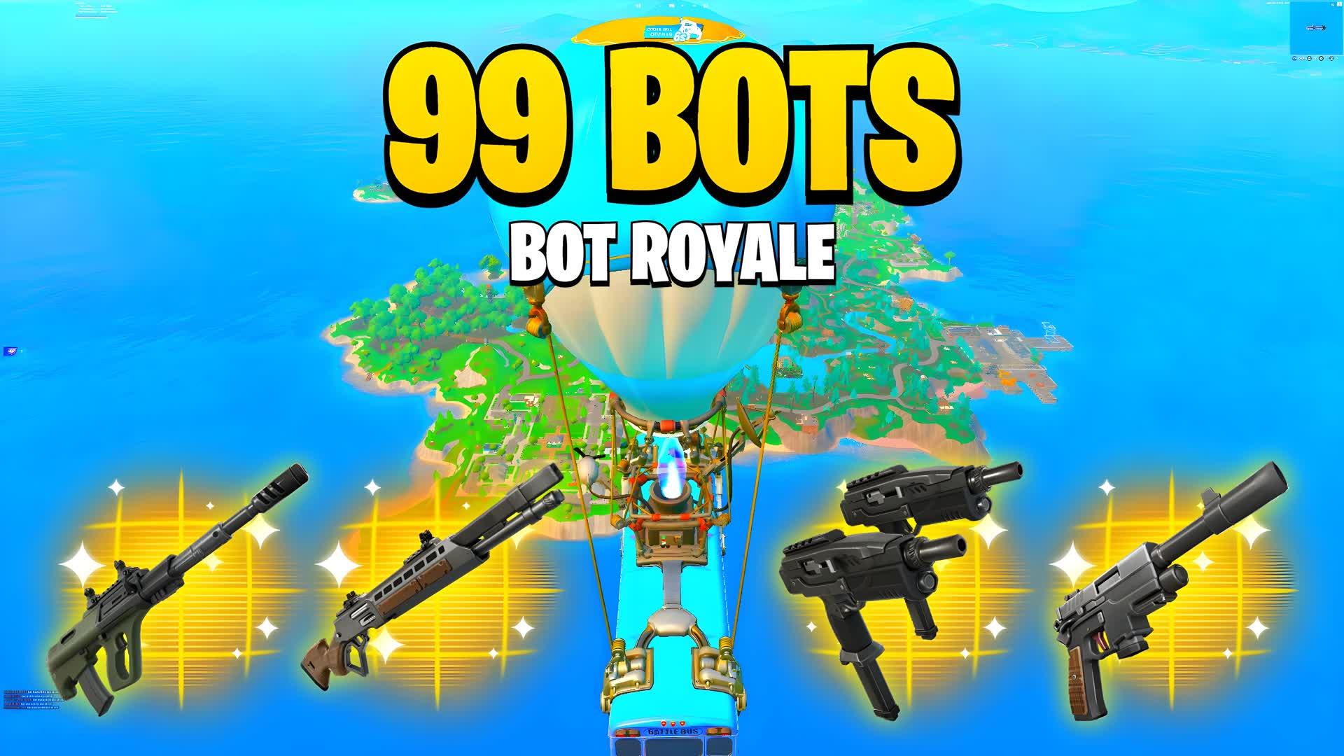 99 BOT LOBBY 🤖 BATTLE ROYALE 🎯