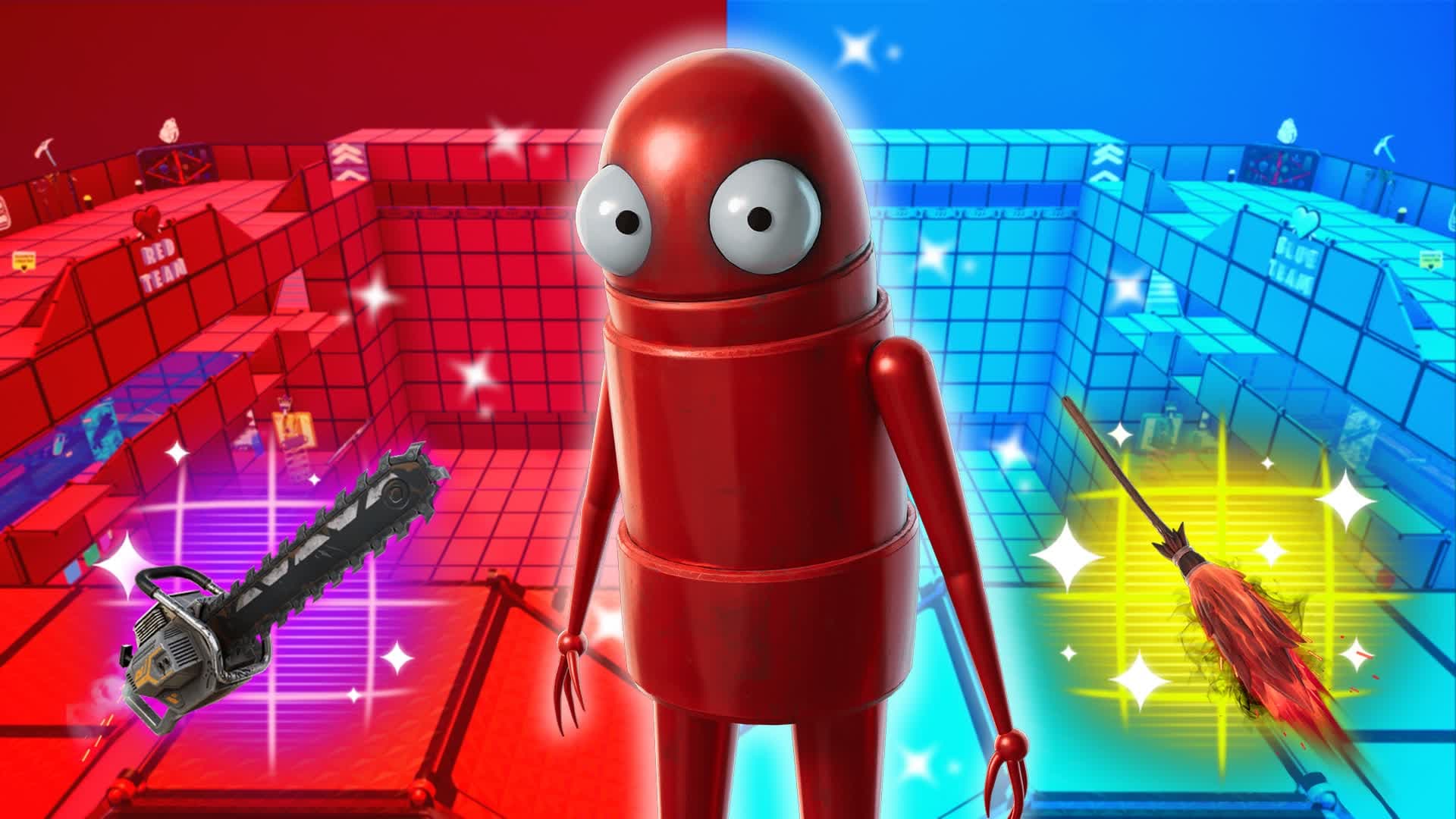 CRAZY ROBOT š¤ RED VS BLUEšµš“