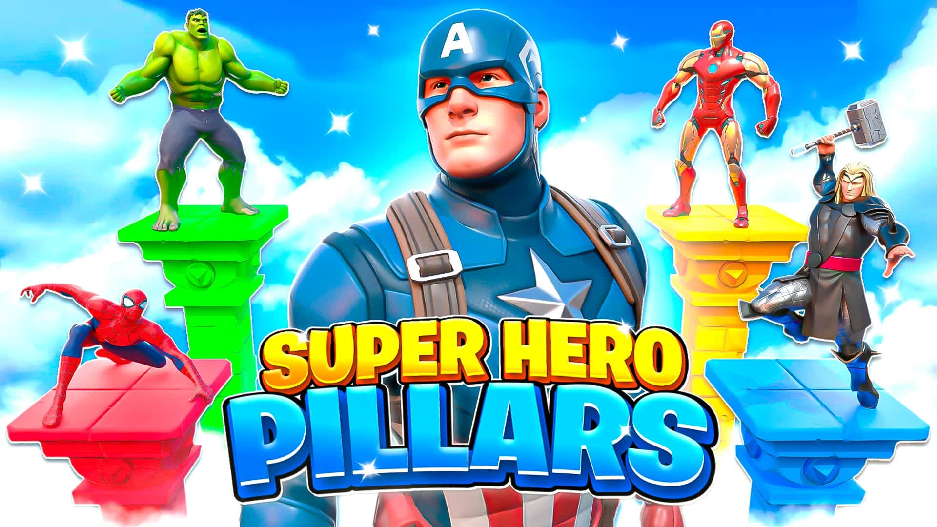 SUPER HERO PILLARS 🦸
