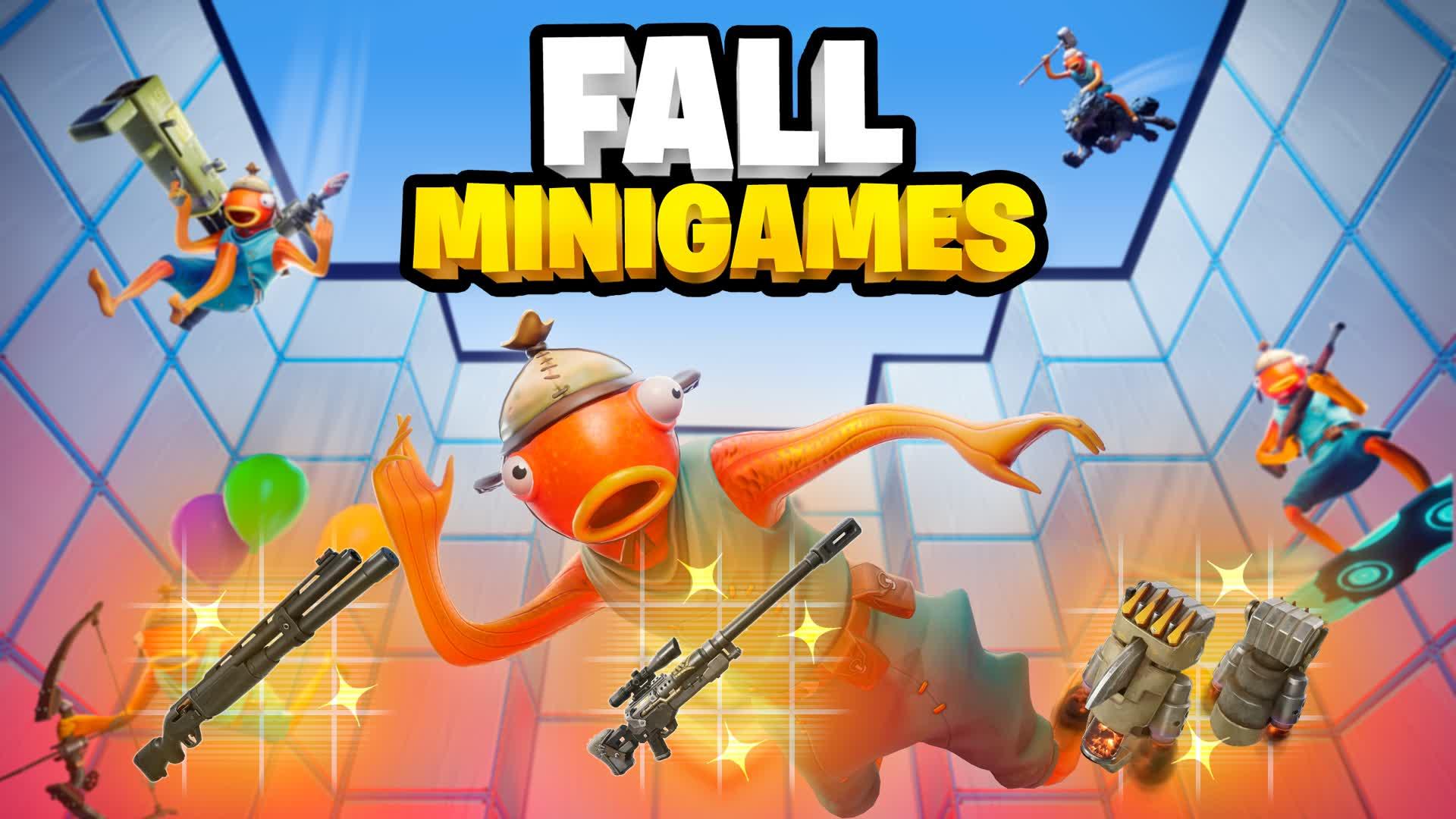 FALL MINIGAMES 🕹️45+ MINIGAMES 📈