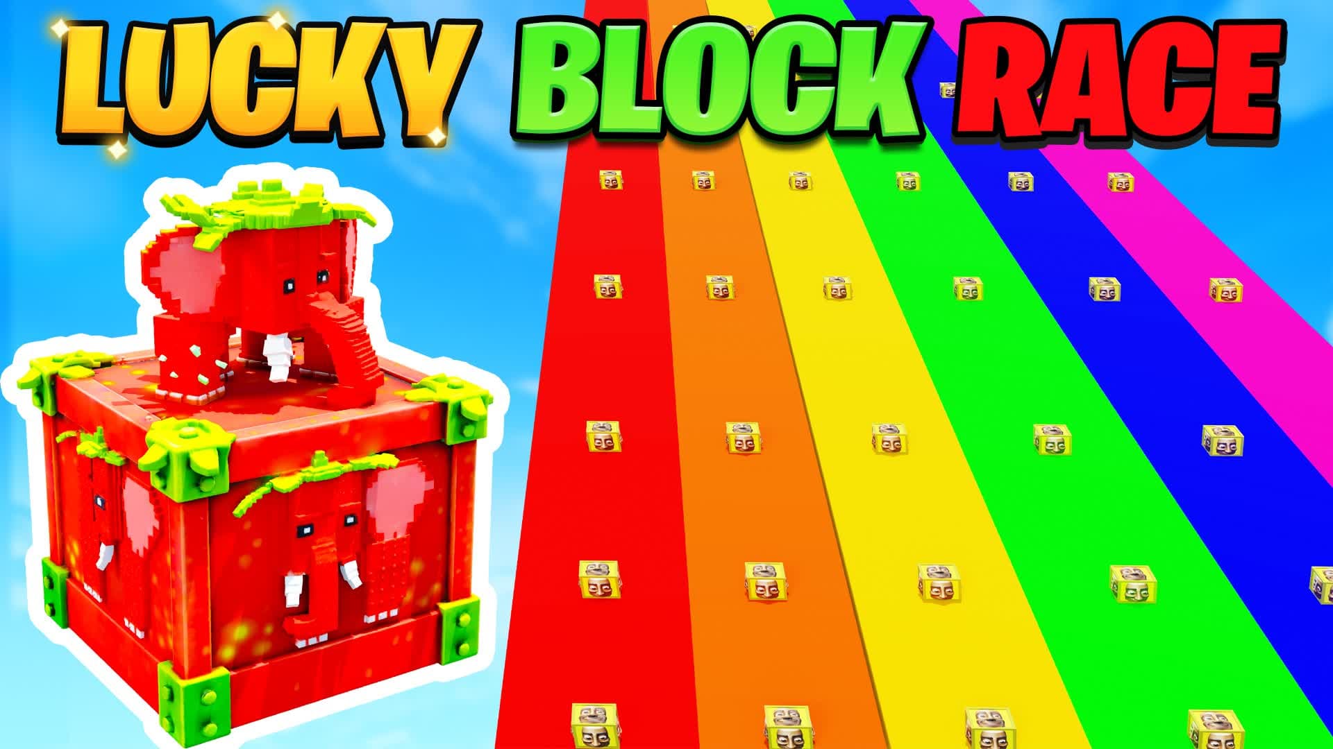 LUCKY BLOCK RACE 🌟 [BRAINROTS]