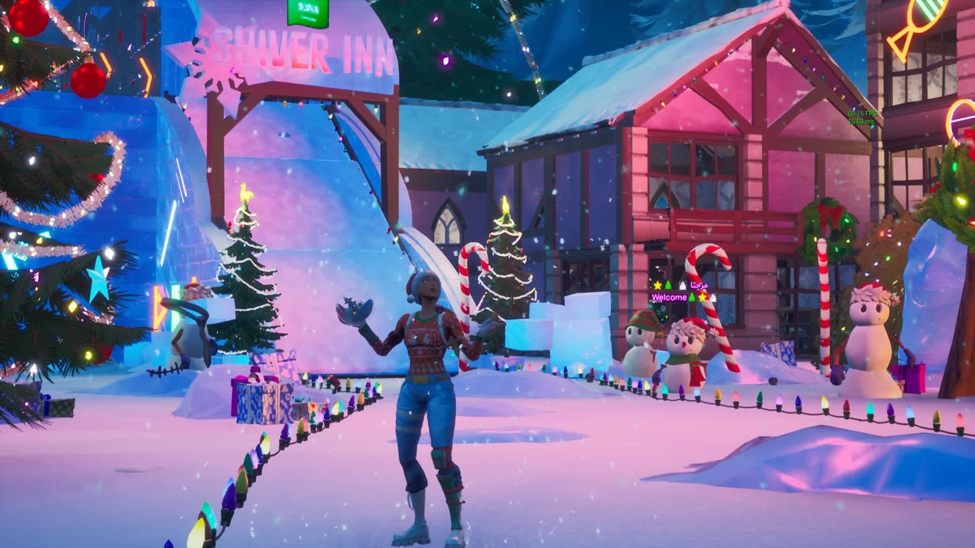 Winterfest Deathrun باركور مهرجان الشتاء