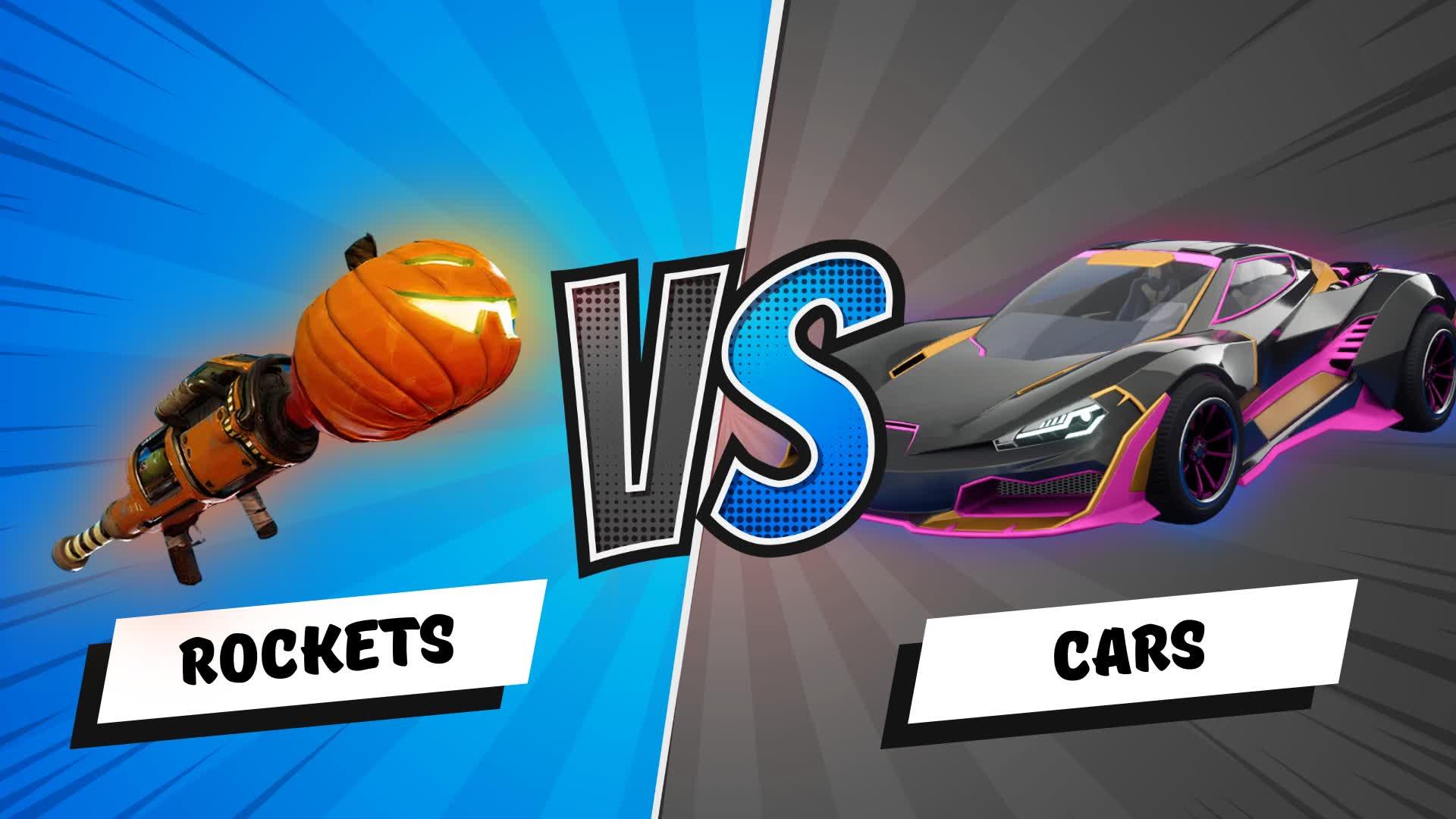 🚘CARS VS ROCKETS 🚀