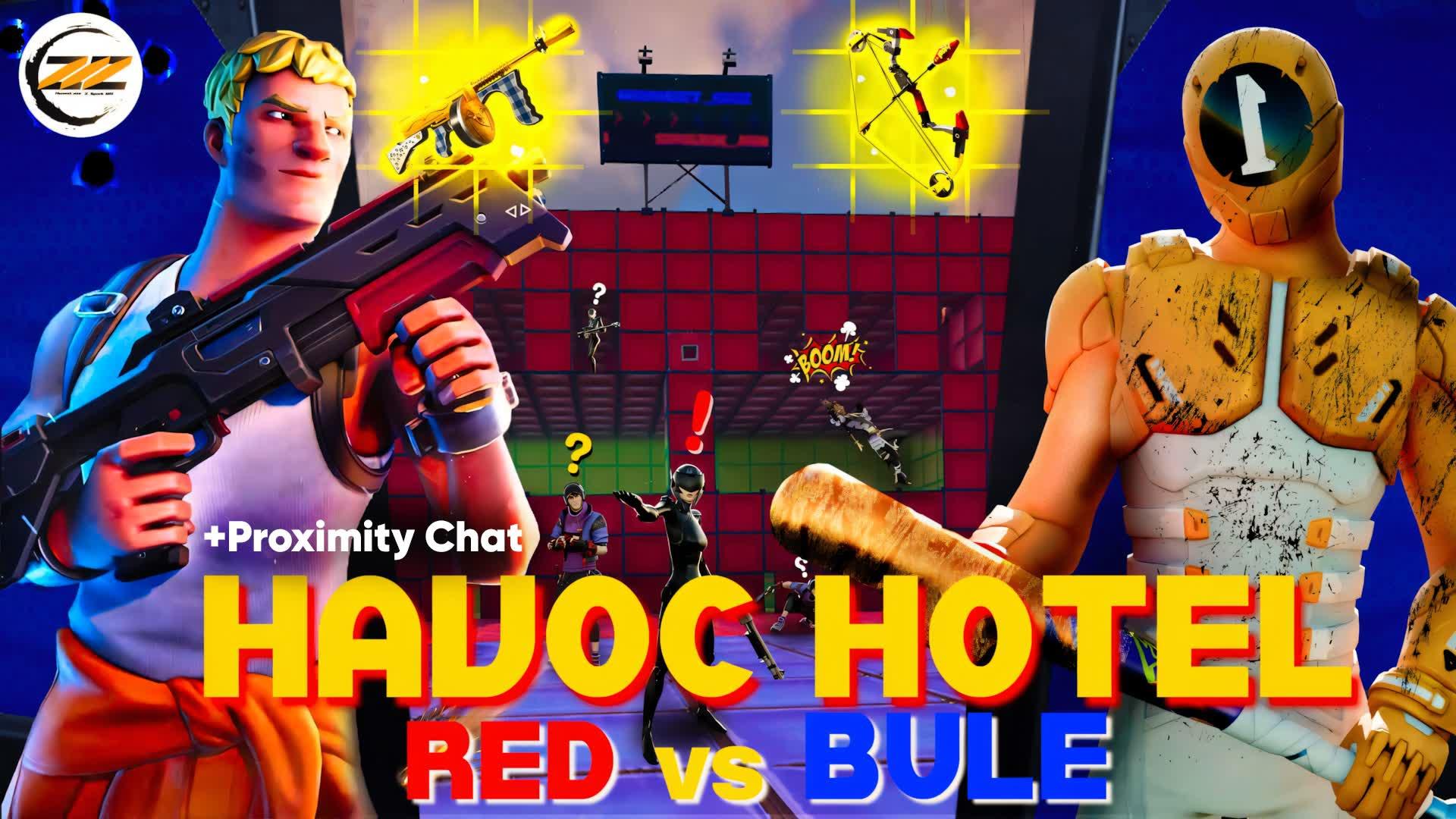 Havoc Hotel Red vs Blue