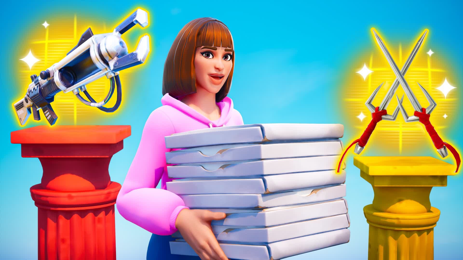 PILLARS OF 8 FREE PIZZAS