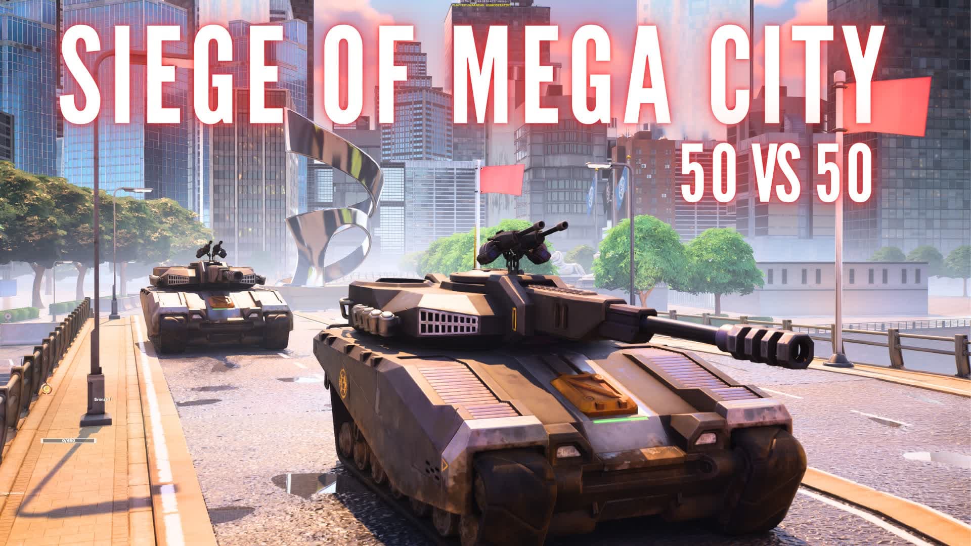 Siege of Mega City - 50 vs 50