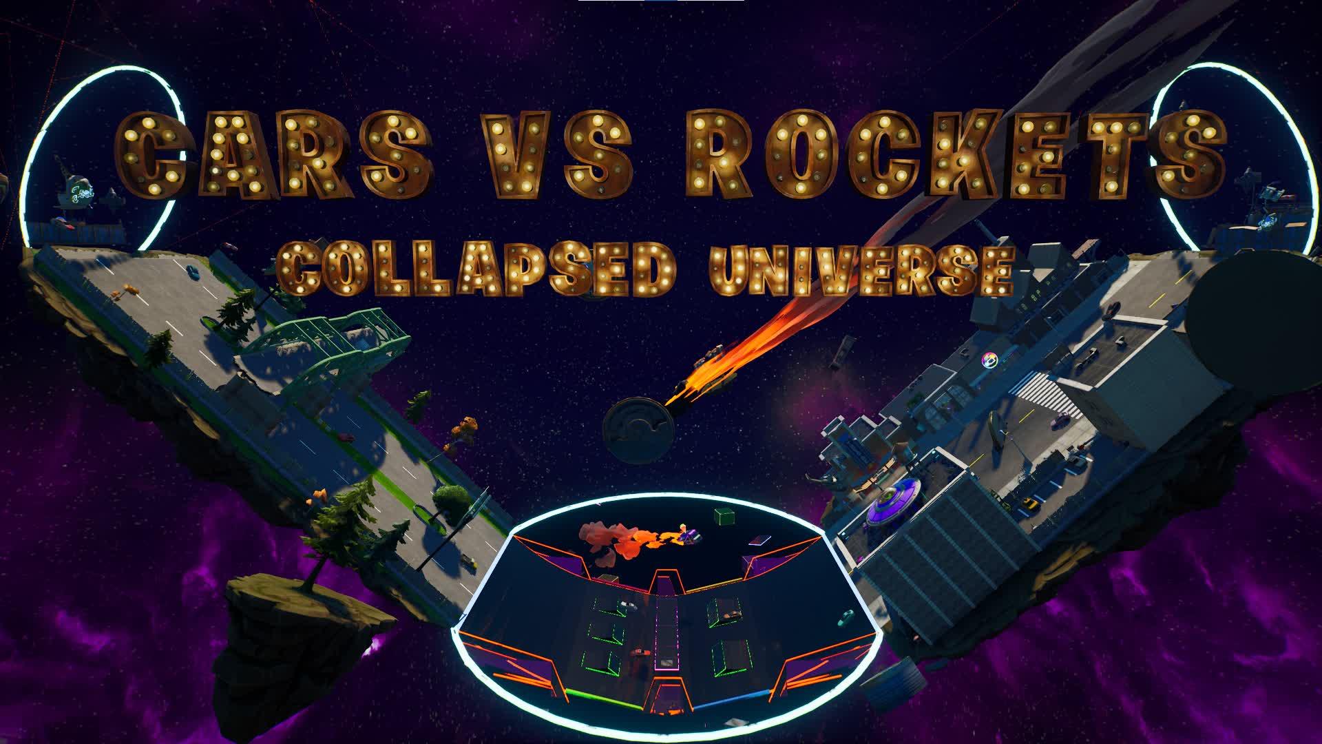 🚘CARS VS ROCKETS🧨|🛣COLLAPSED UNIVERSE