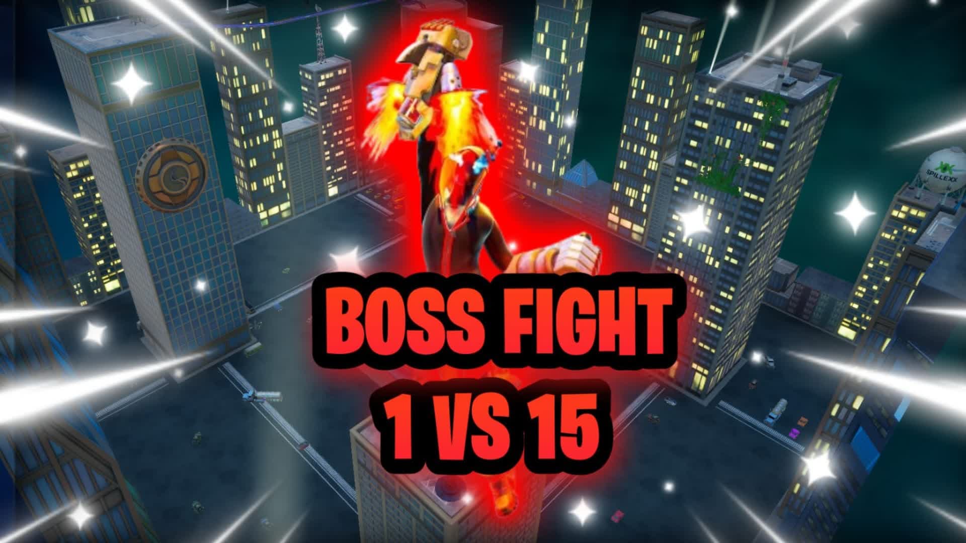 Ultimate Showdown: 1 VS 15 Boss Battle!