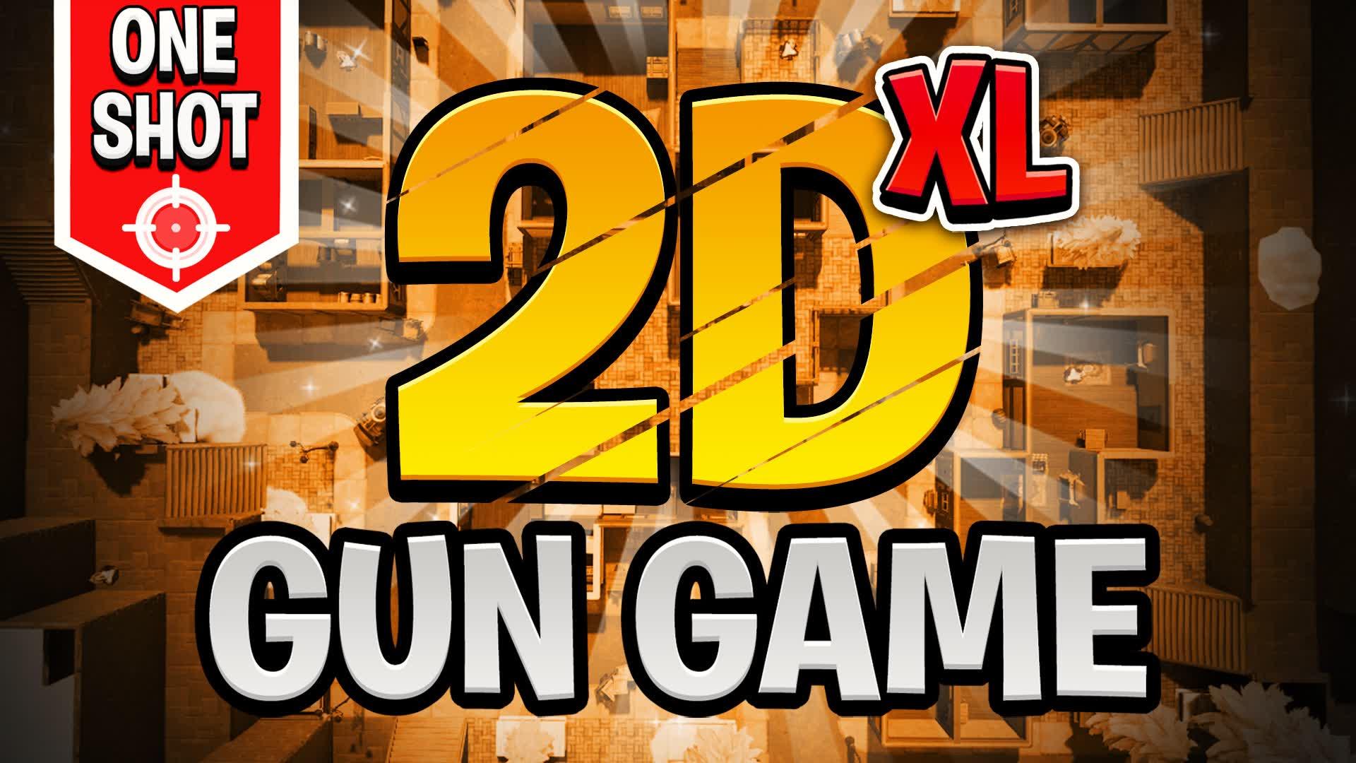 2D XL GUN GAME | ONE SHOT 🎯