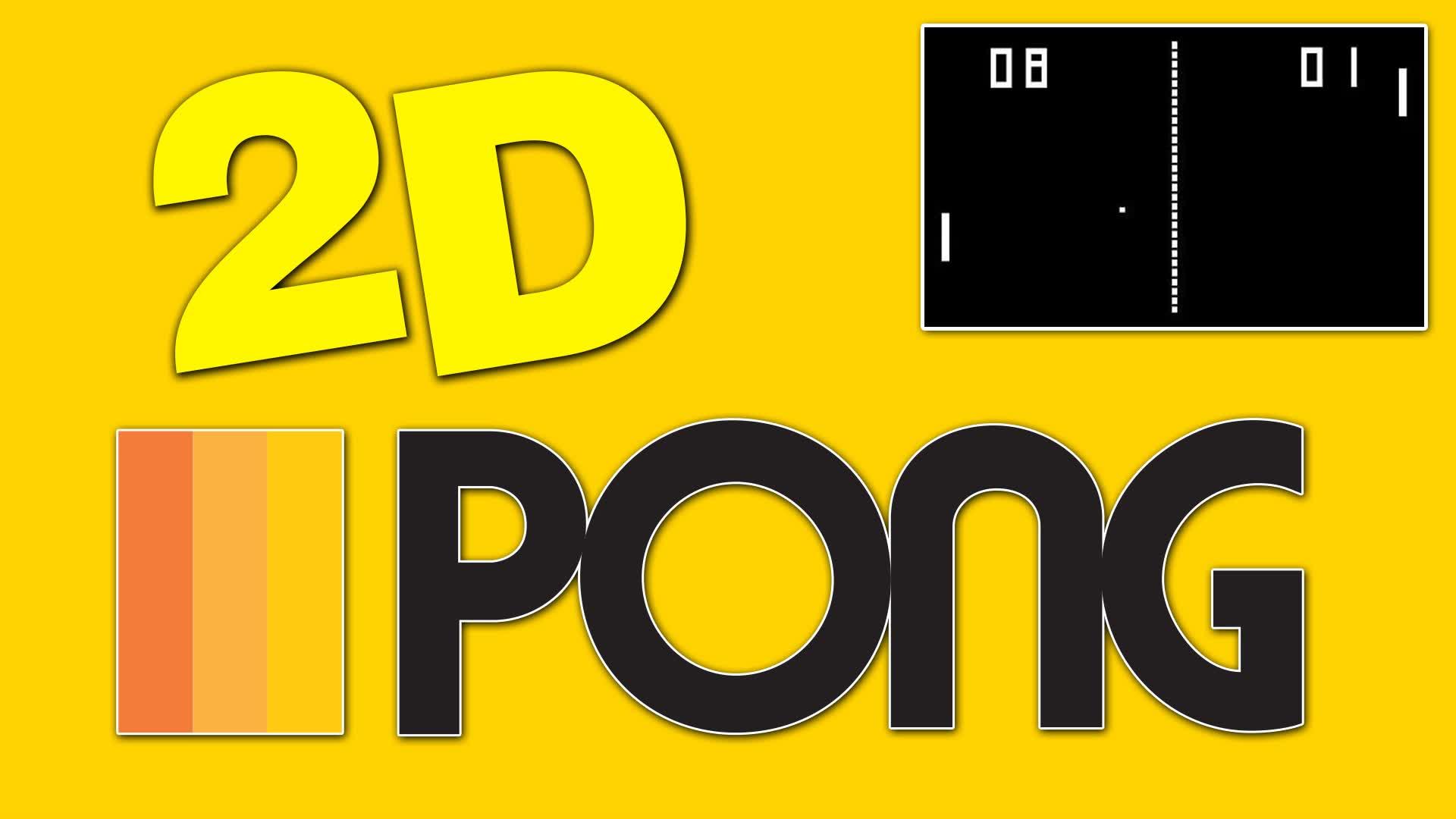 2D PONG - 1v1 Table Tennis Ping Pong