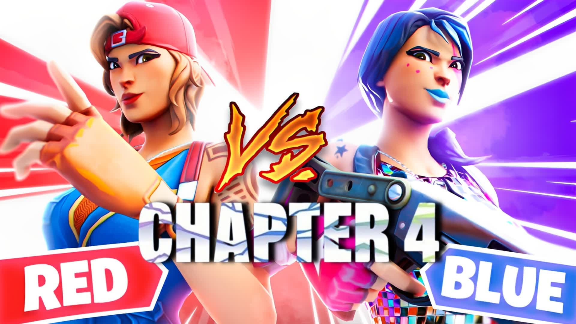 🔥 Chaotic 🔥🔴Red vs Blue🔵